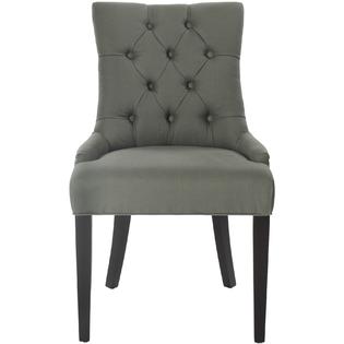 Safavieh Abby 19''H Tufted Side Chairs (Set Of 2) - Silver ...