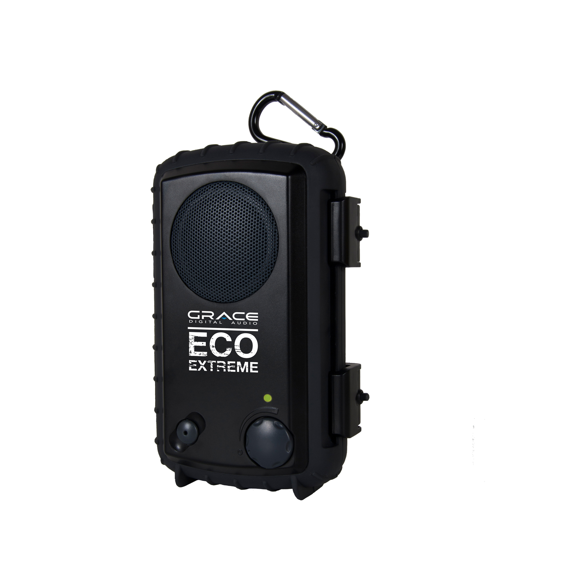 Grace Digital ECO EXTREME Waterproof Speaker/Case for iPhone/Cell Phone/MP3- Black