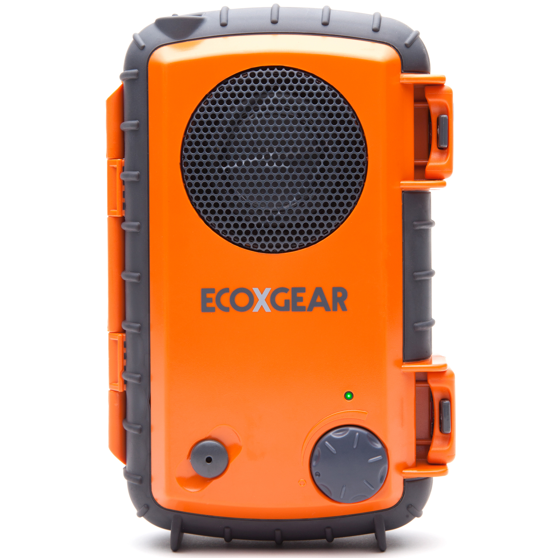 Grace Digital ECOXPRO Waterproof Speaker/Case for iPhone/Cell Phone/MP3- Orange