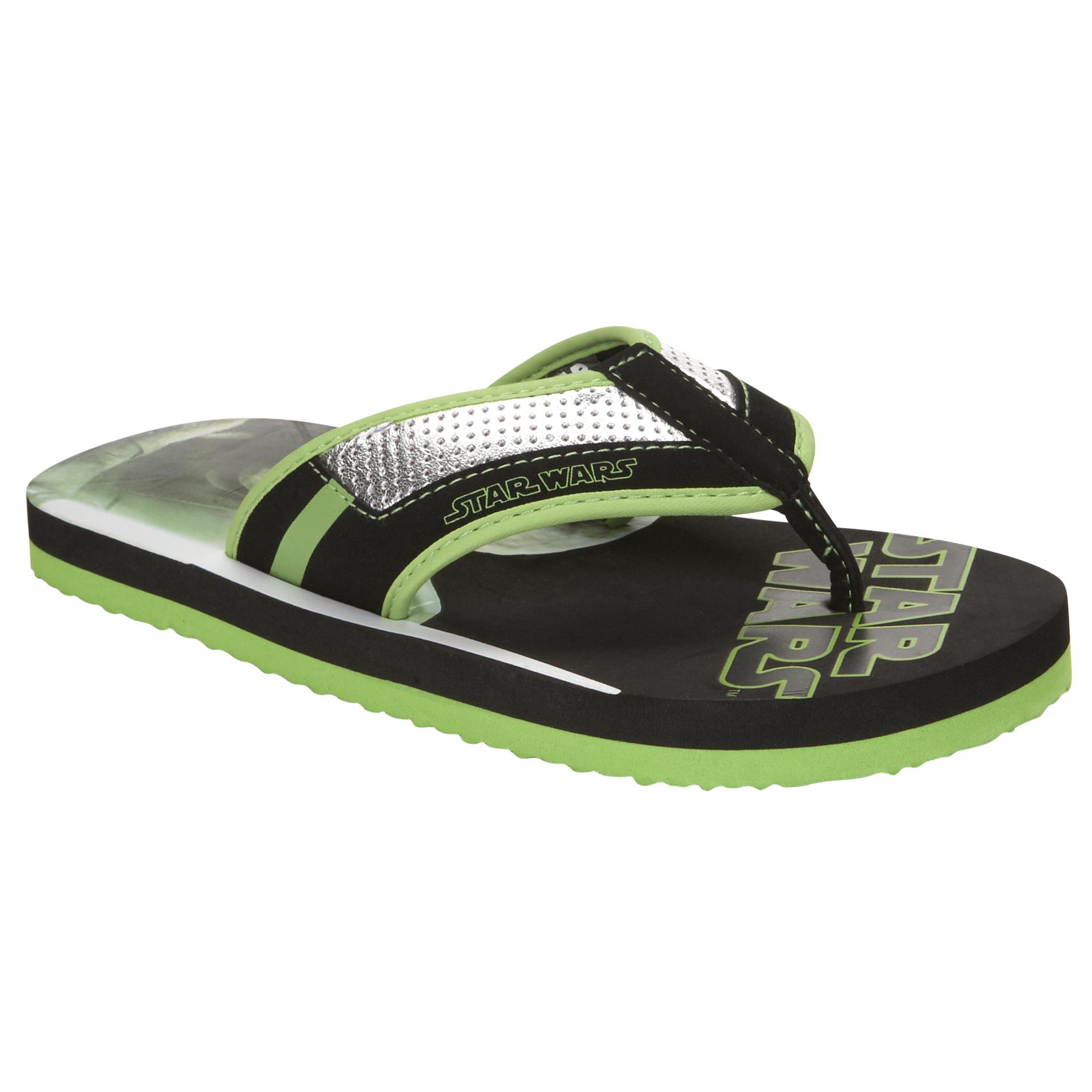 Star Wars by Hasbro Boy's Flip Flop Yoda - Green at Kmart.com
