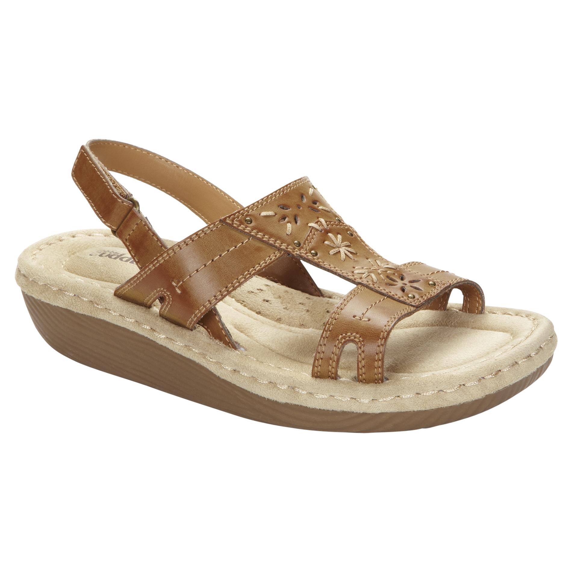Cobbie Cuddlers Women's Comfort Sandal Britt - Honey at Kmart.com