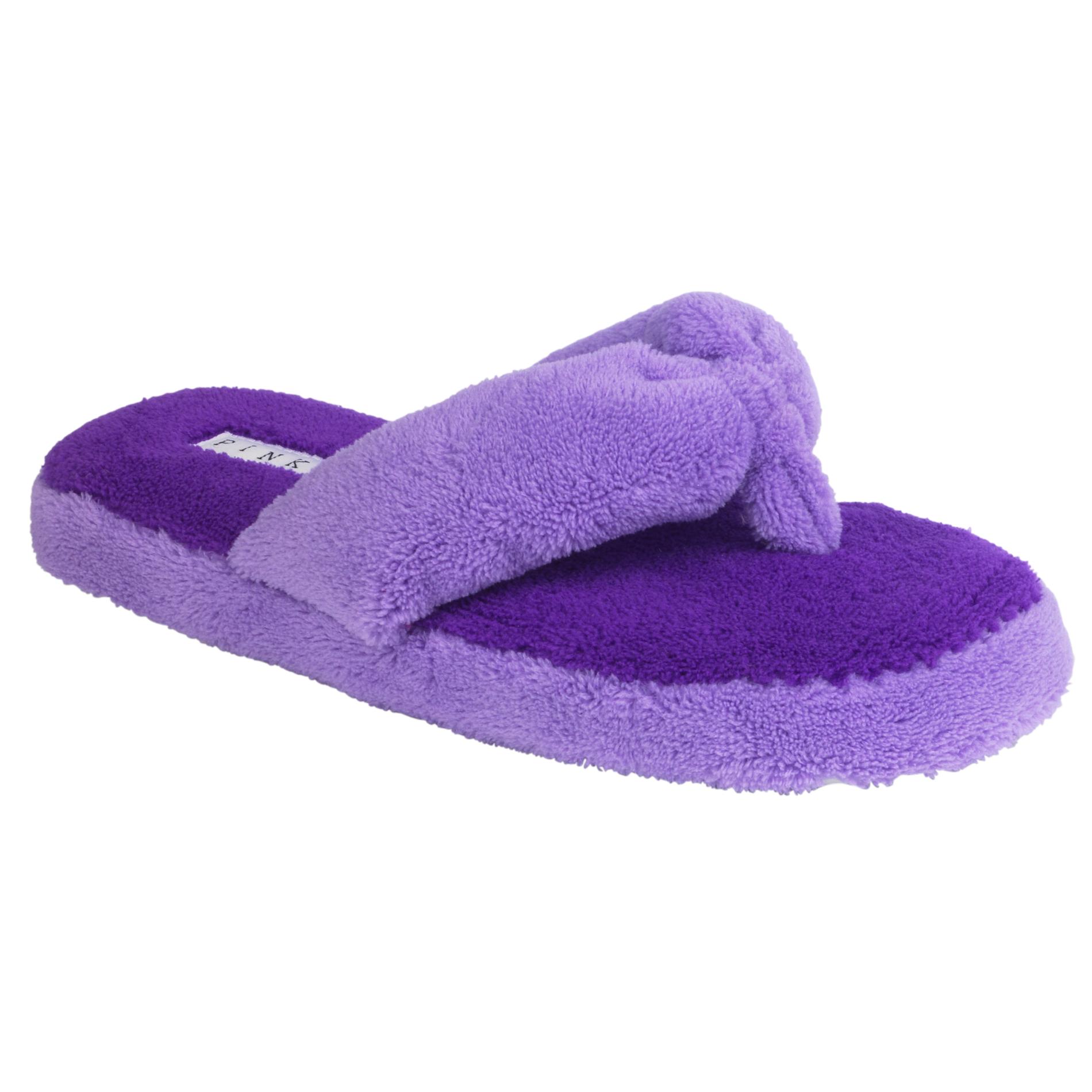Pink K Women’s Slipper Thong Enid - Purple at Kmart.com