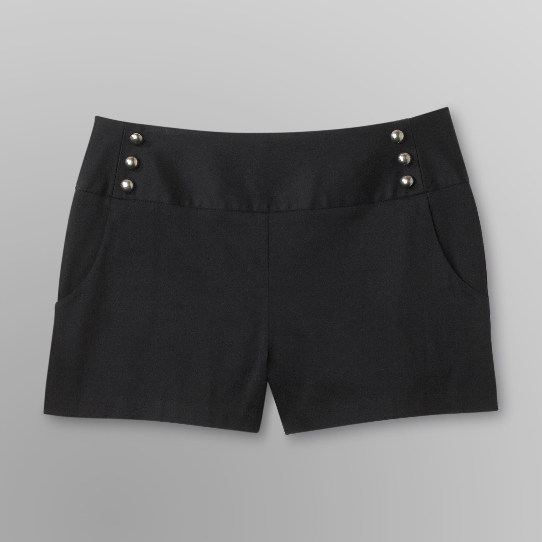 Stooshy Junior's Dress Shorts Black;White;Green 3;5;7;9;11;13