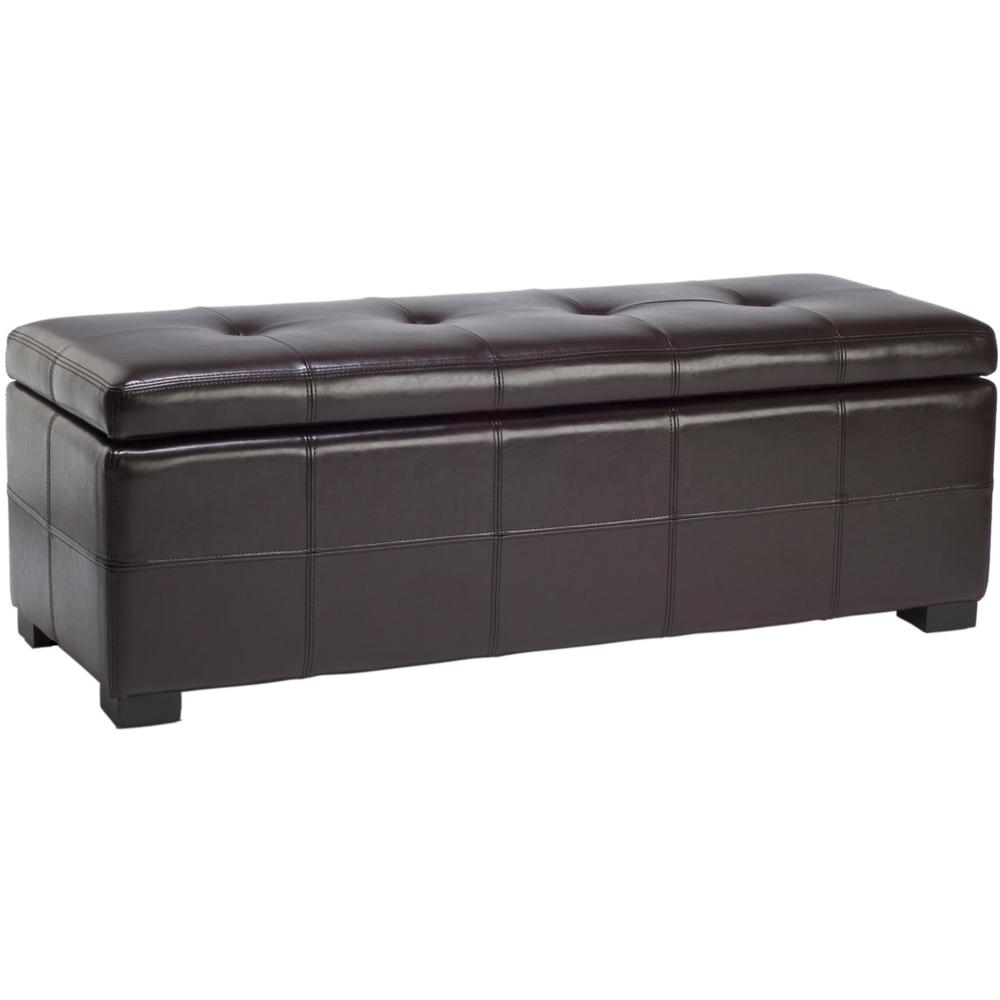 Hudson Collection Maiden Large Tufted Storage Bench