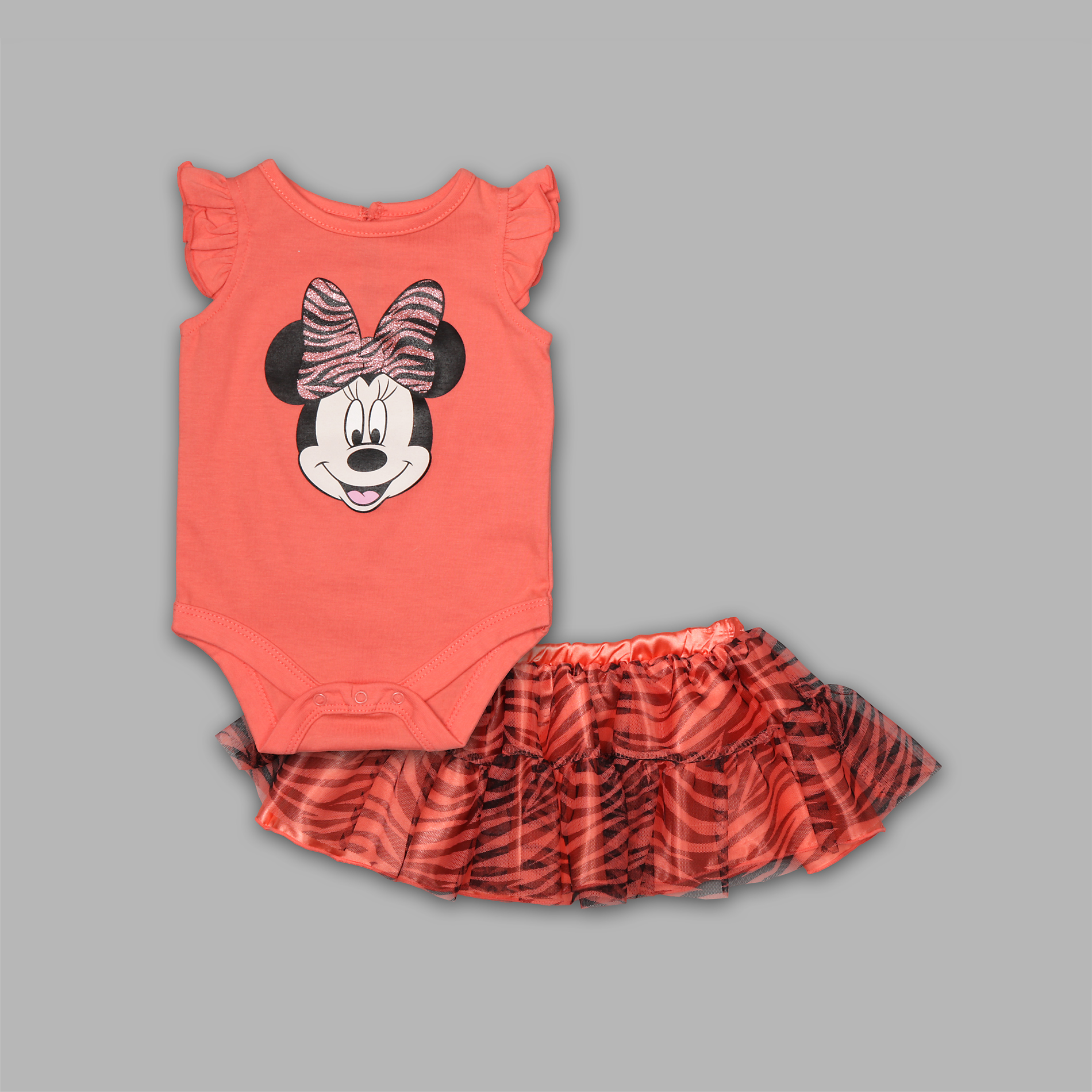 Disney Baby Newborn Girl's 2 Pc Bodysuit and Skirt Minnie Set at Kmart.com