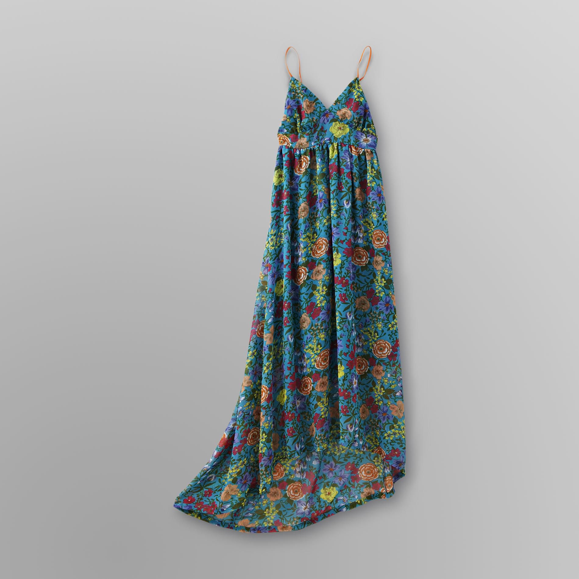 Dream Out Loud by Selena Gomez Junior's Chiffon Maxi Floral Dress at Kmart.com