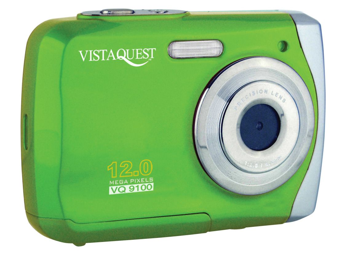 VistaQuest VQ-9100 12 Megapixel Digital Camera - Green
