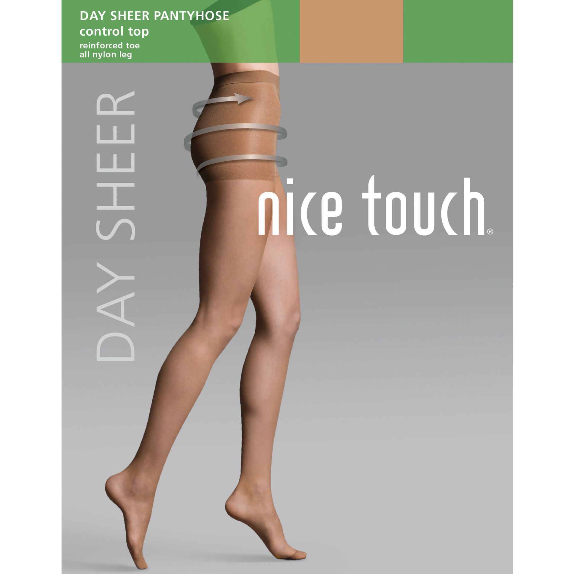 Nice Touch Women's Hosiery Day Sheer Control Top Pantyhose at Sears.com