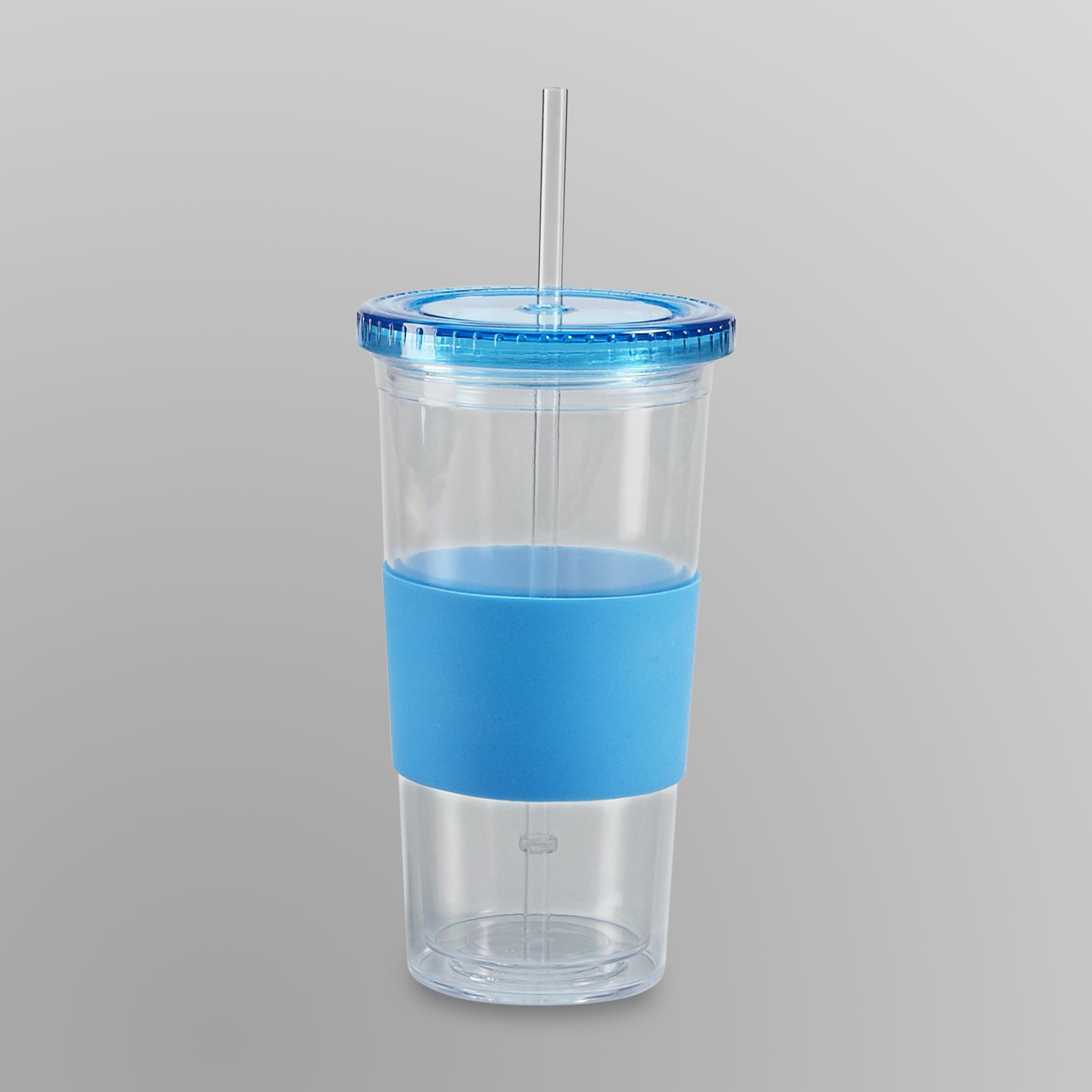 Colormate 20-Ounce Double-Wall Straw Cup at Kmart.com