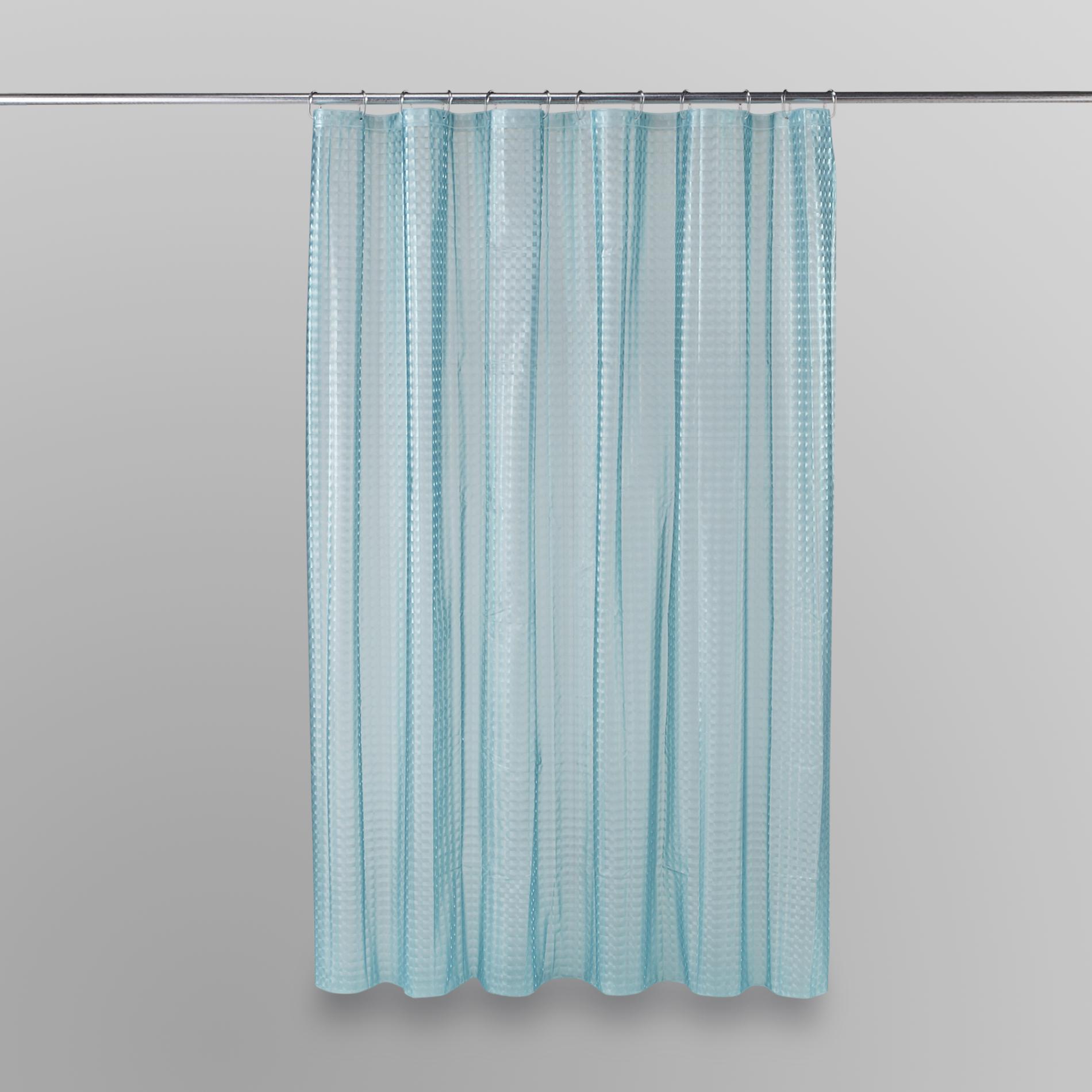 Essential Home Shower Curtain - Aqua Prism at Kmart.com