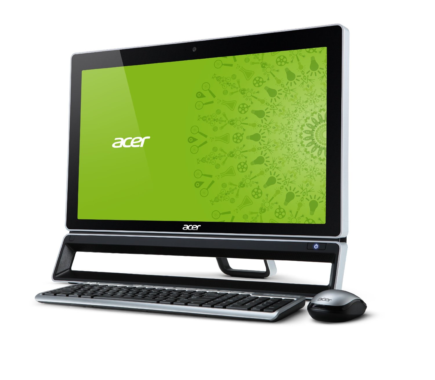 Acer Aspire 23  All in One Computer with Intel Core i3-3220 Processor  amp  Windows 8 Black