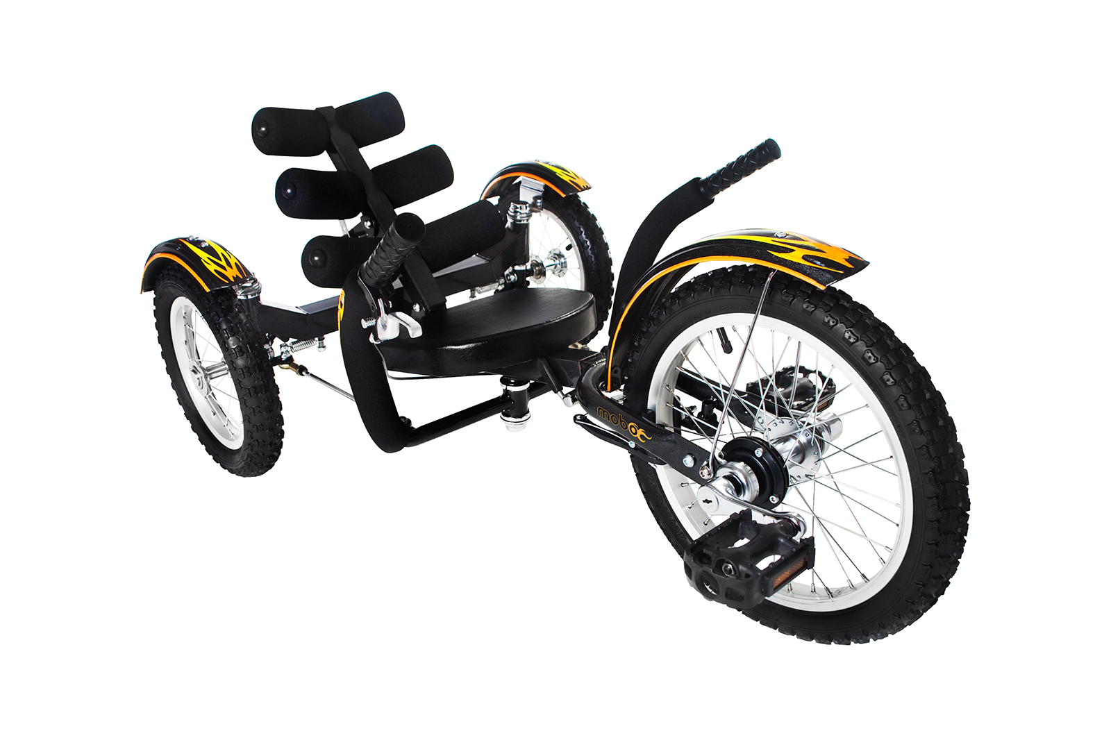 MOBO Mobito - The Ultimate Three Wheeled Cruiser (Black)