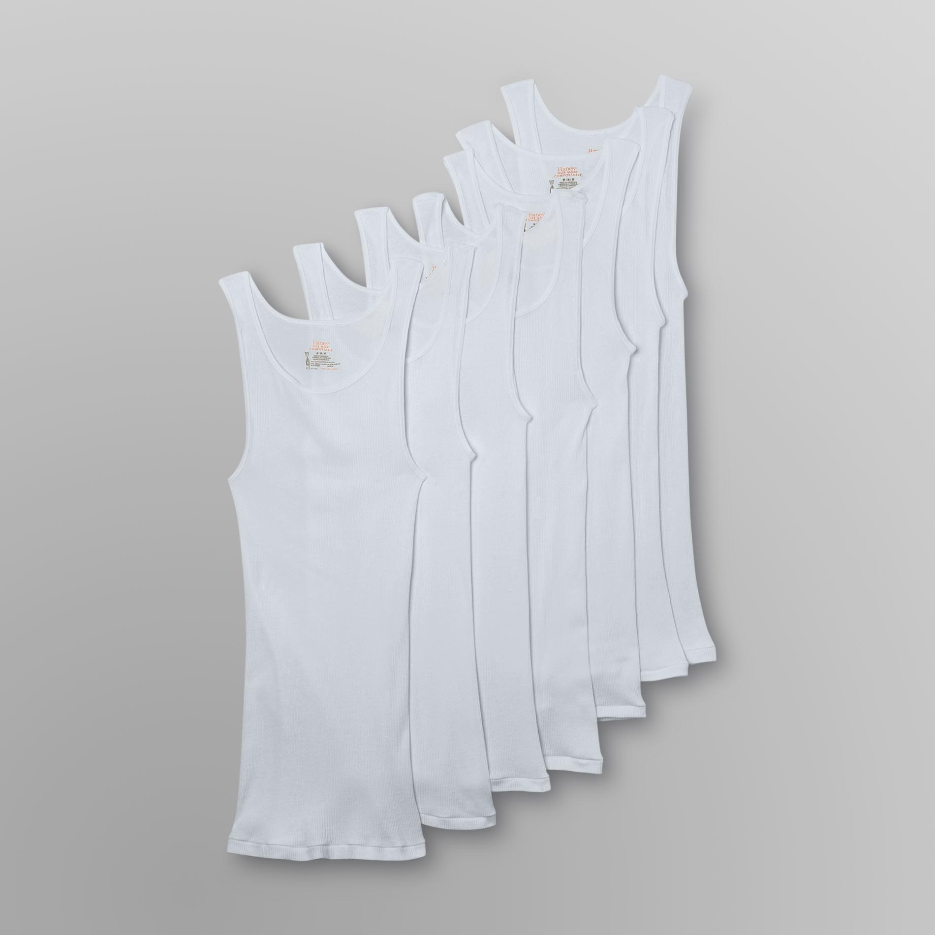 Hanes 7-Pack Men's ComfortSoft Tank Top T-Shirts at Sears.com