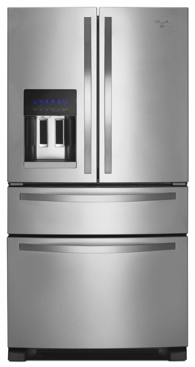 Whirlpool 25.0 cu. ft. French Door Refrigerator w/ Refrigerated Drawer - Stainless Steel