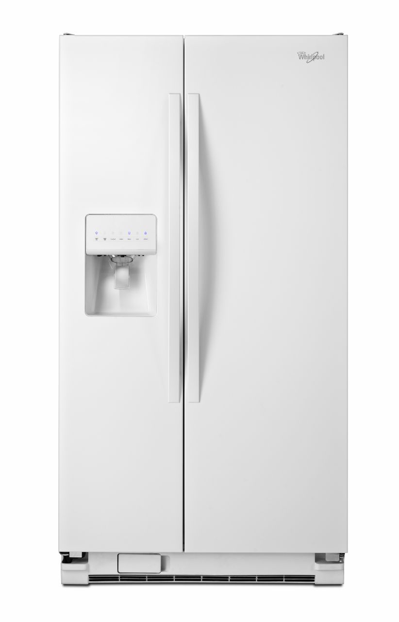 Whirlpool 25.0 cu. ft. Side-by-Side Refrigerator w/ Accu-Chill - White