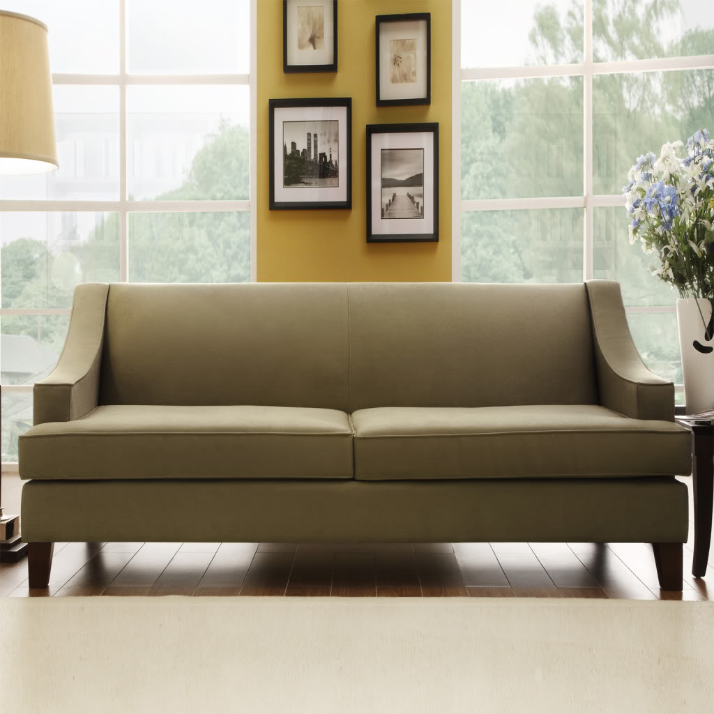 Oxford Creek Taupe Curved arms Sofa at Kmart.com