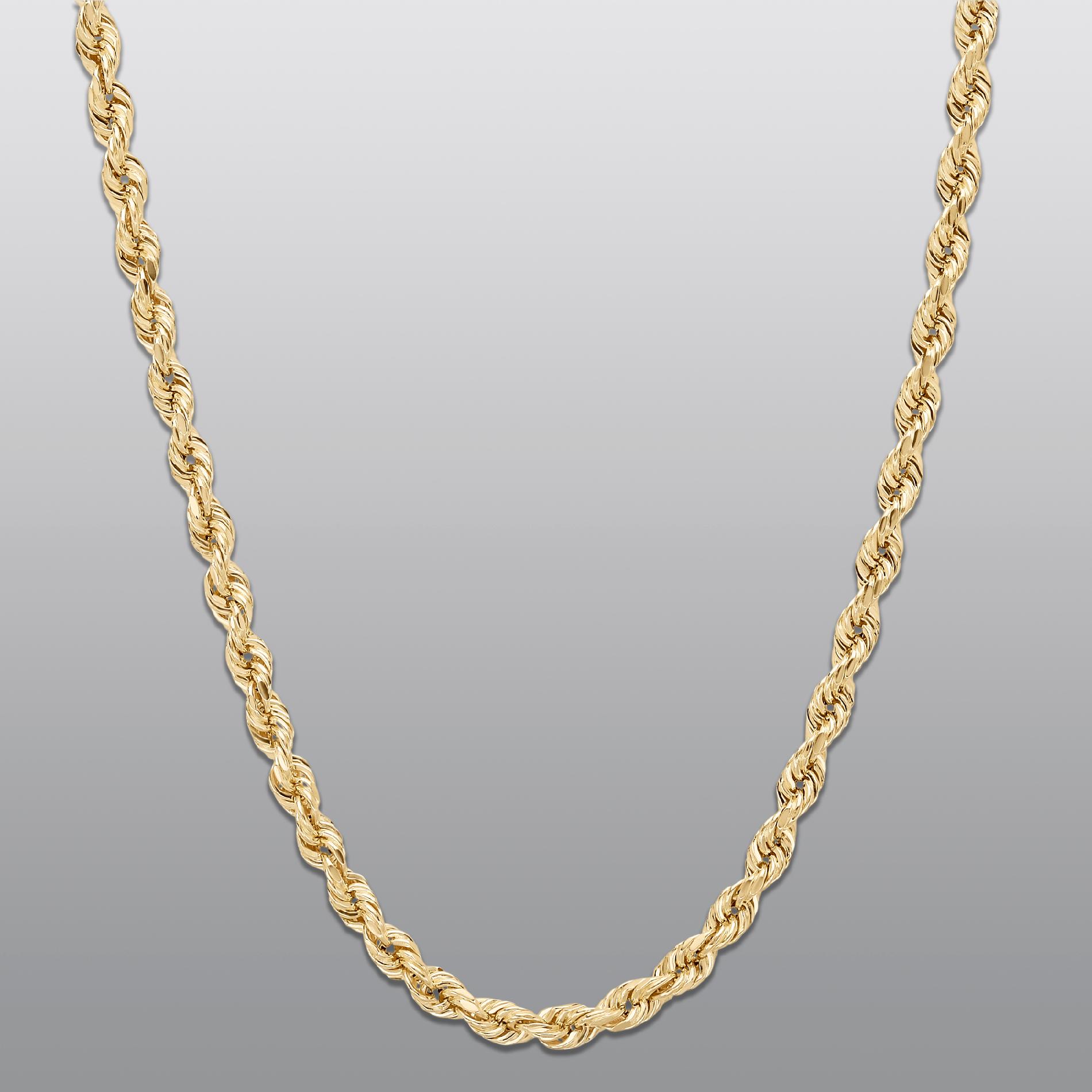 True Gold 10K 20IN ROPE CHAIN 3MM at Kmart.com