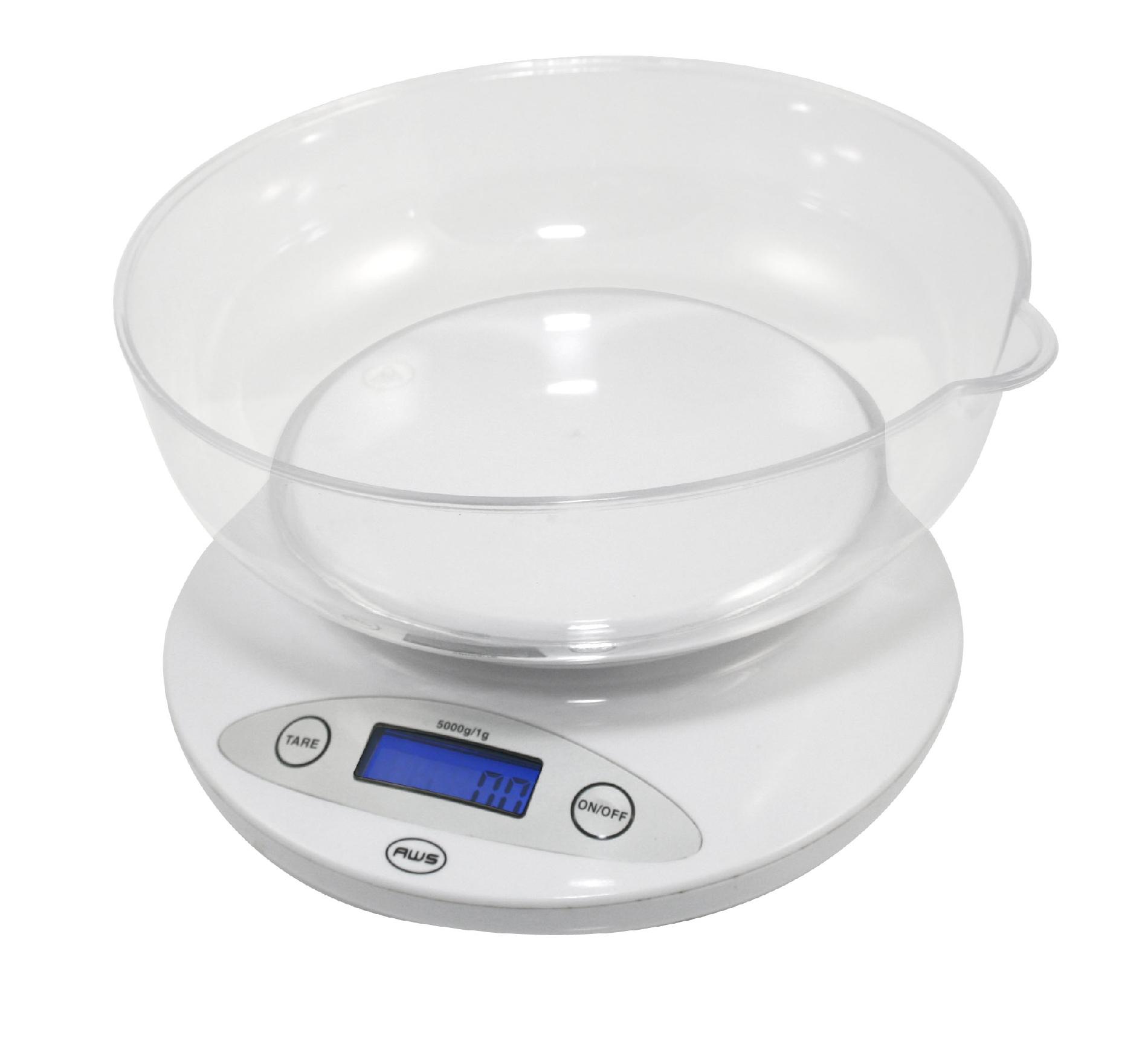 Bowl Kitchen Scale -White
