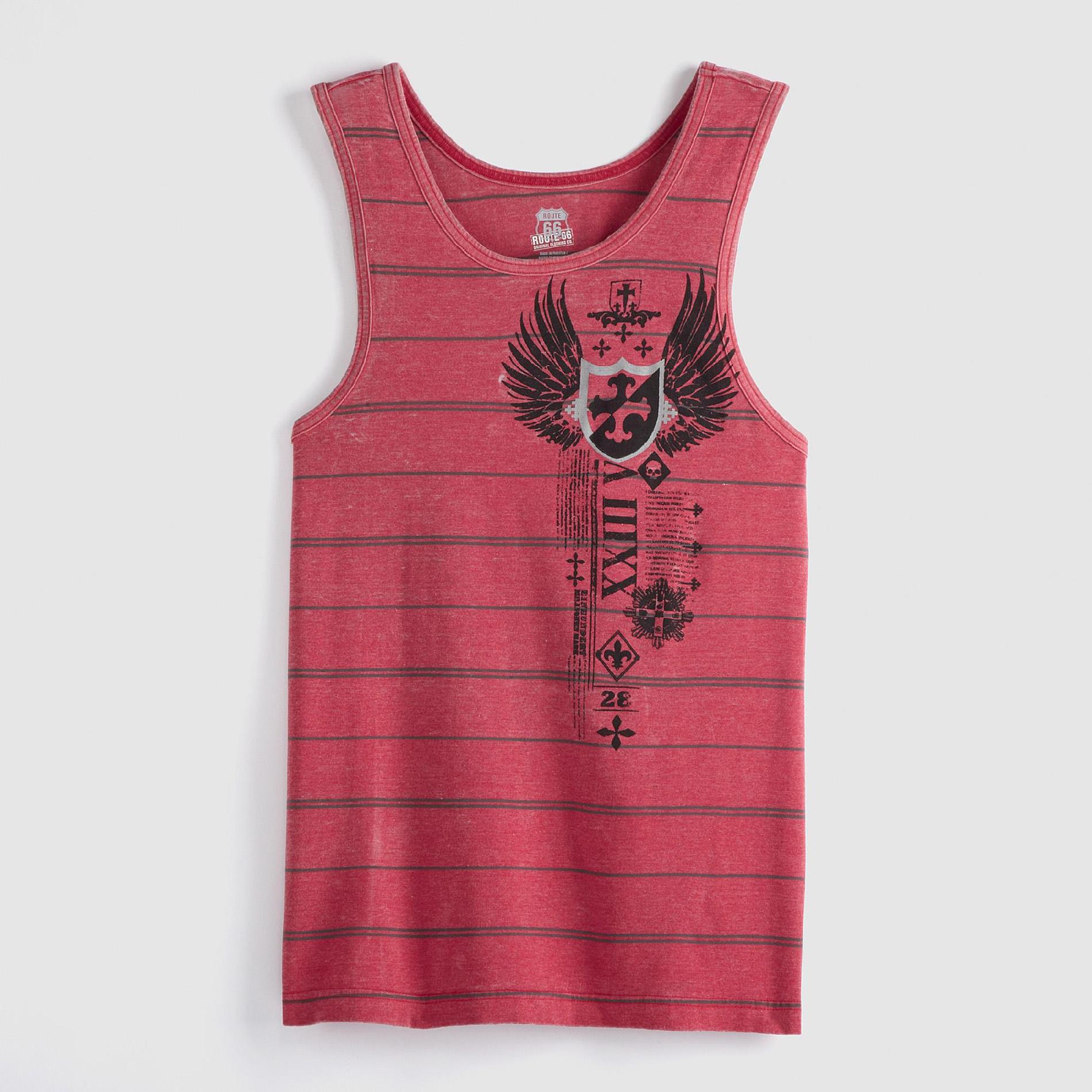 Route 66 Men's Graphic Tank Top - Crest at Kmart.com