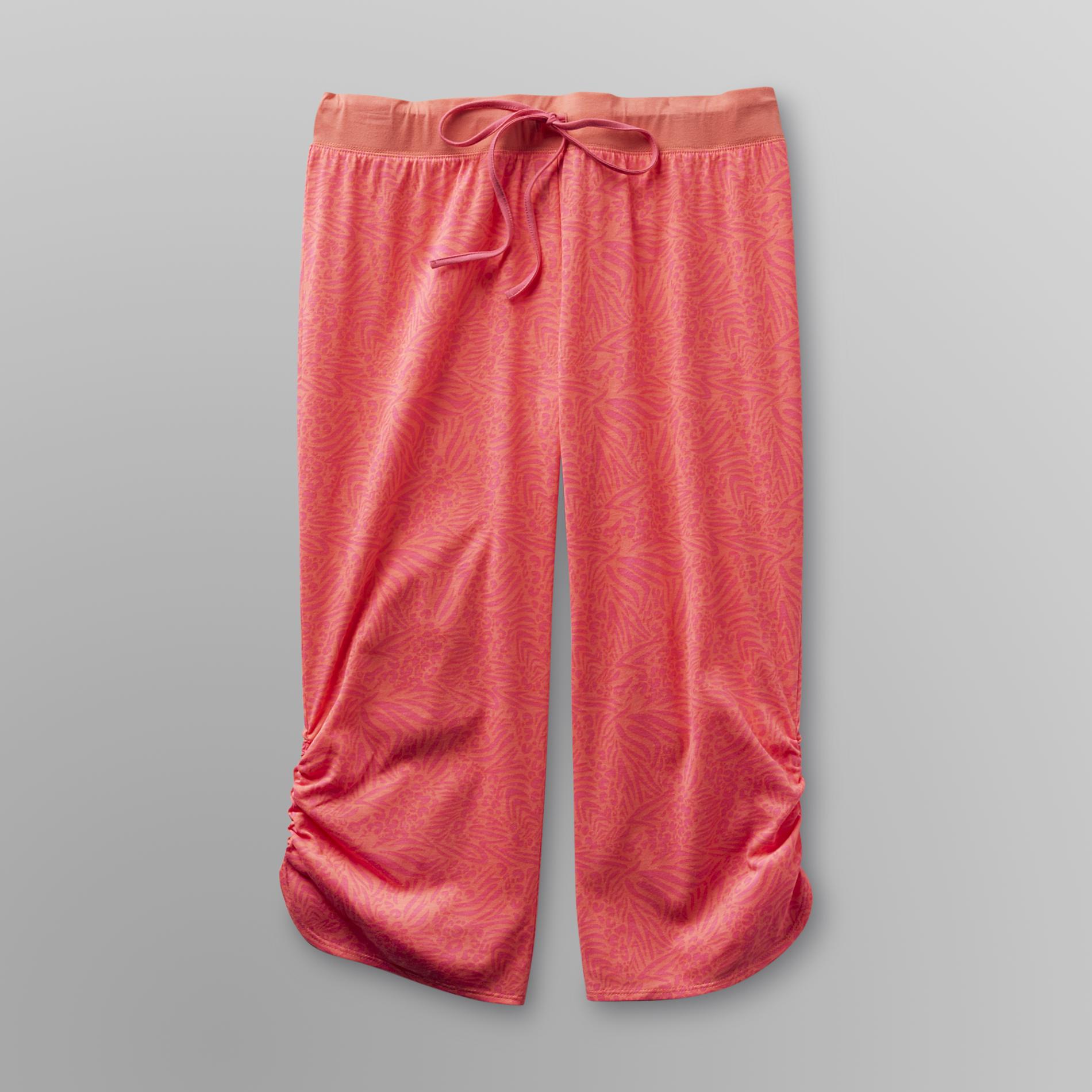 Joe Boxer Junior's Capri Sweatpants - Animal Print at Kmart.com