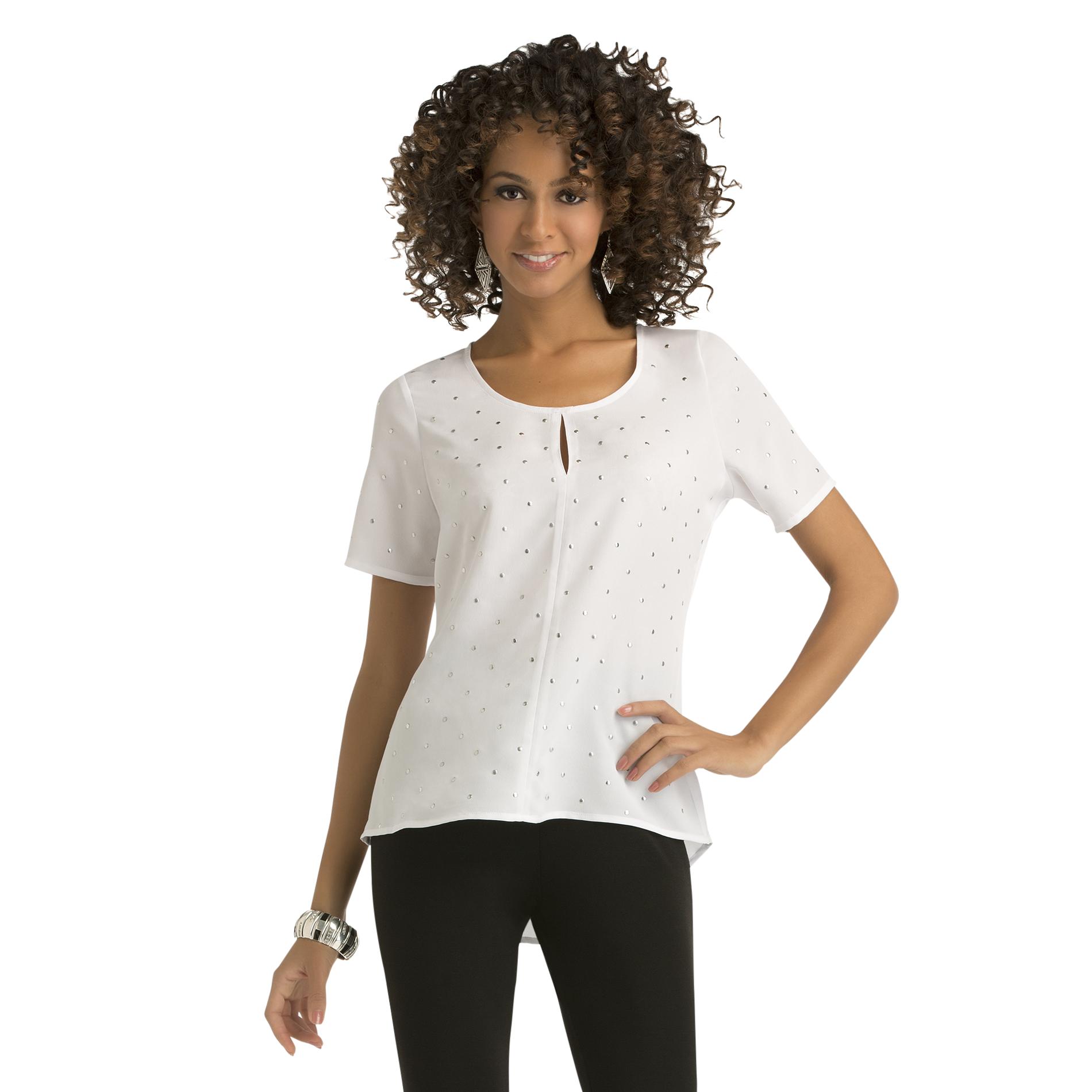 Kardashian Kollection Women's Studded Top at Sears.com