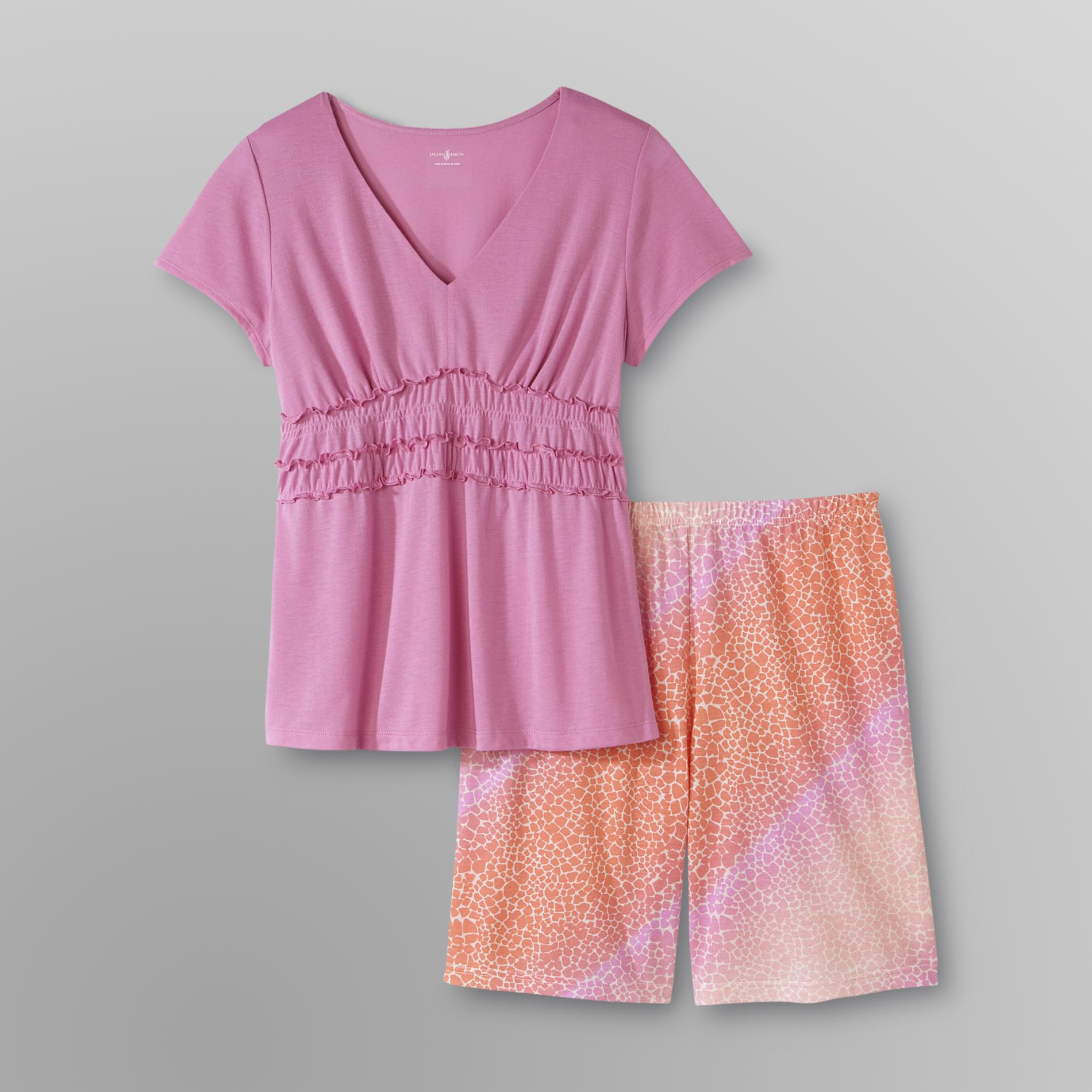 Jaclyn Smith Women's Bermuda Pajamas - Giraffe Print at Kmart.com