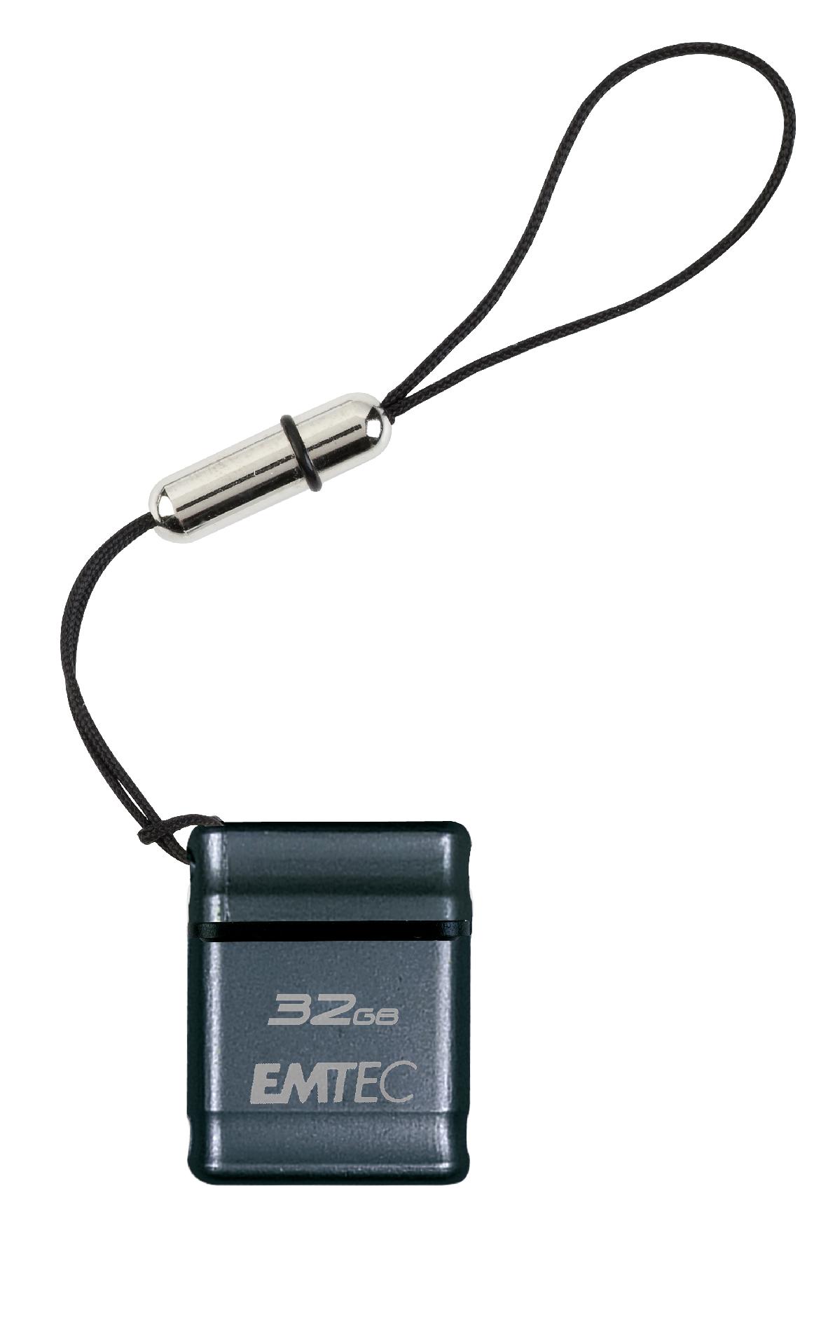 EMTEC S100 Micro Series 32 GB USB 2.0 Flash Drive (Charcoal) at Kmart.com