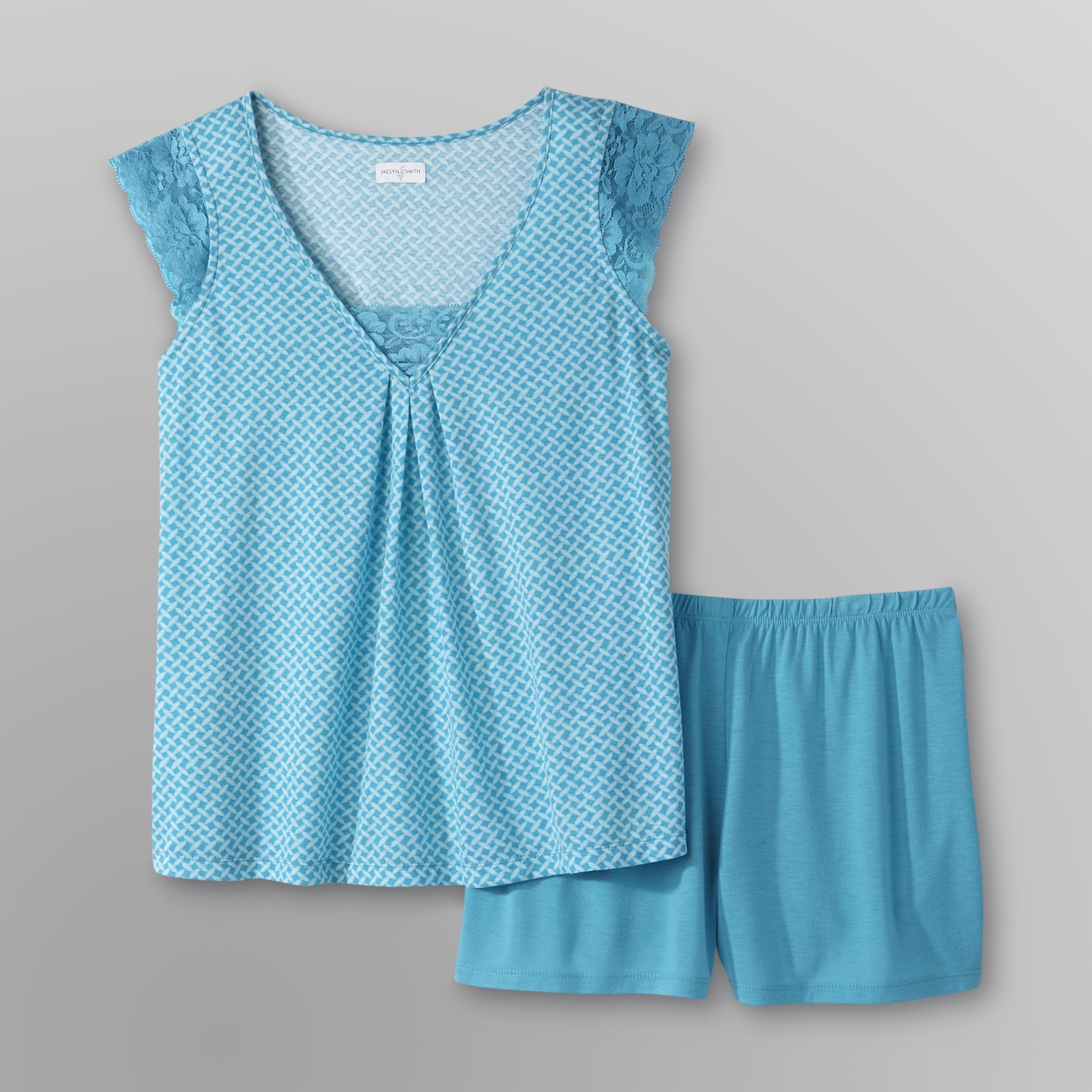 Jaclyn Smith Women's Shorts Pajamas - Lattice Print at Kmart.com