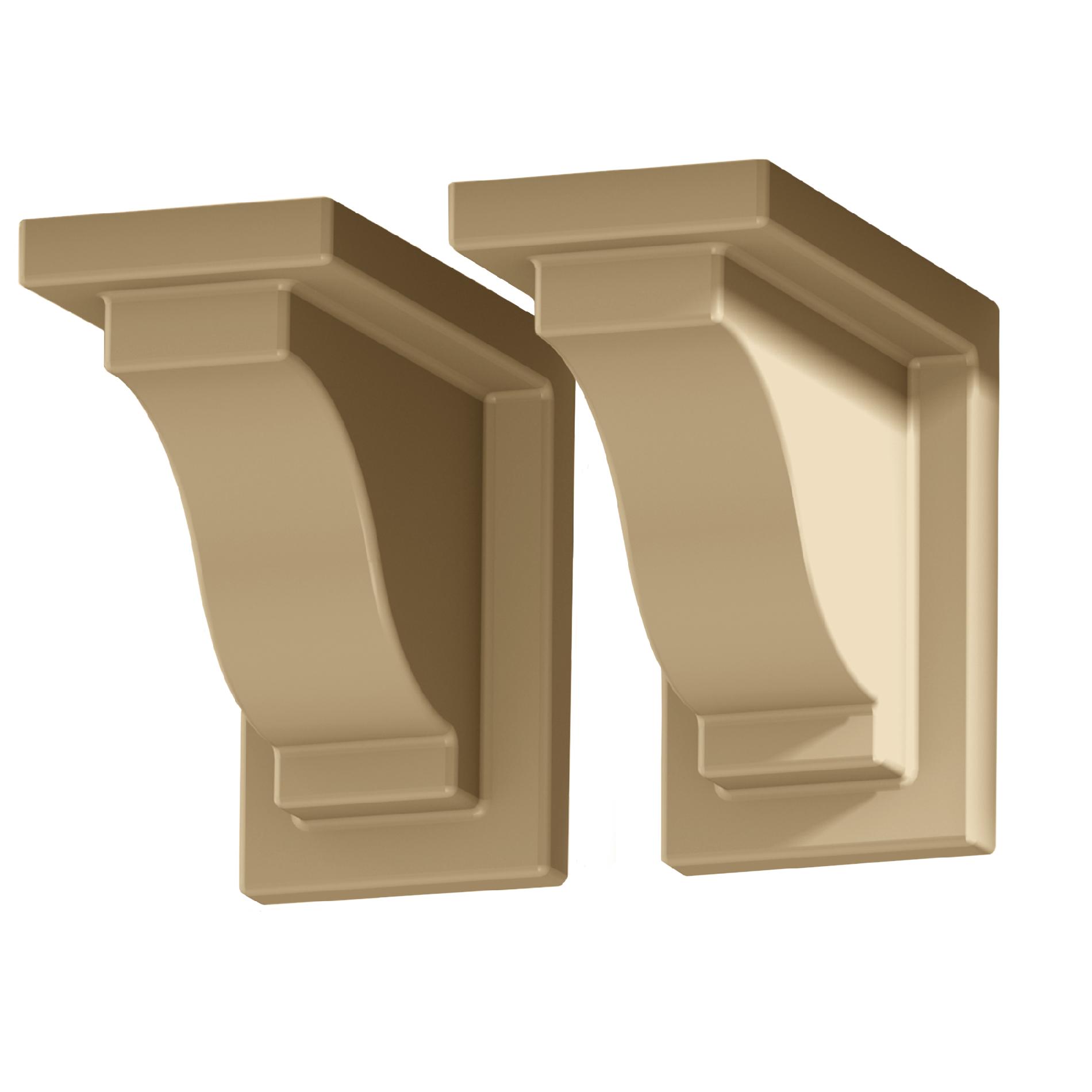 Yorkshire Decorative Brackets (2pack)  White Or Clay