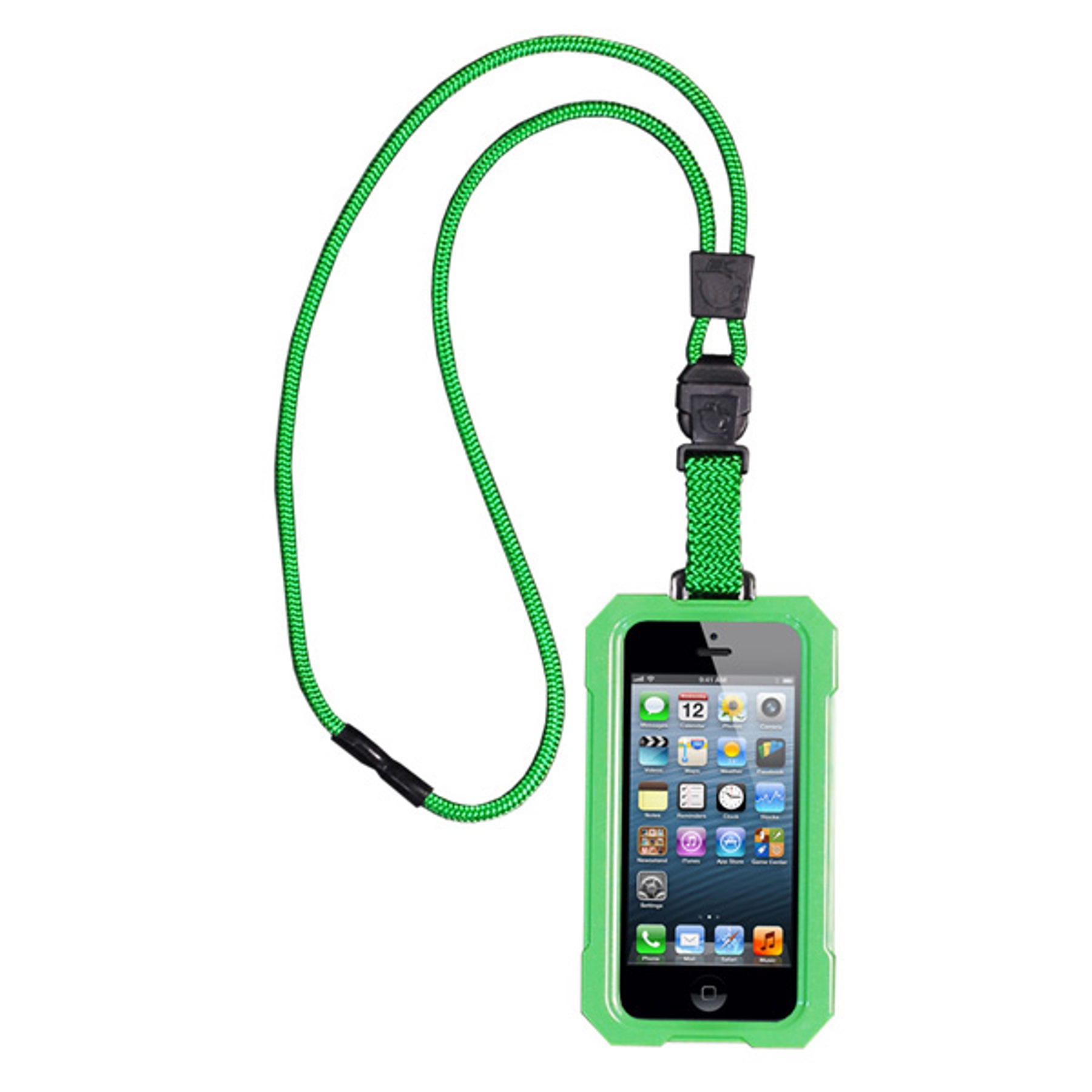 EKUSA i5 DriCat Neck iT - 100% waterproof iPhone 5 case with lanyard