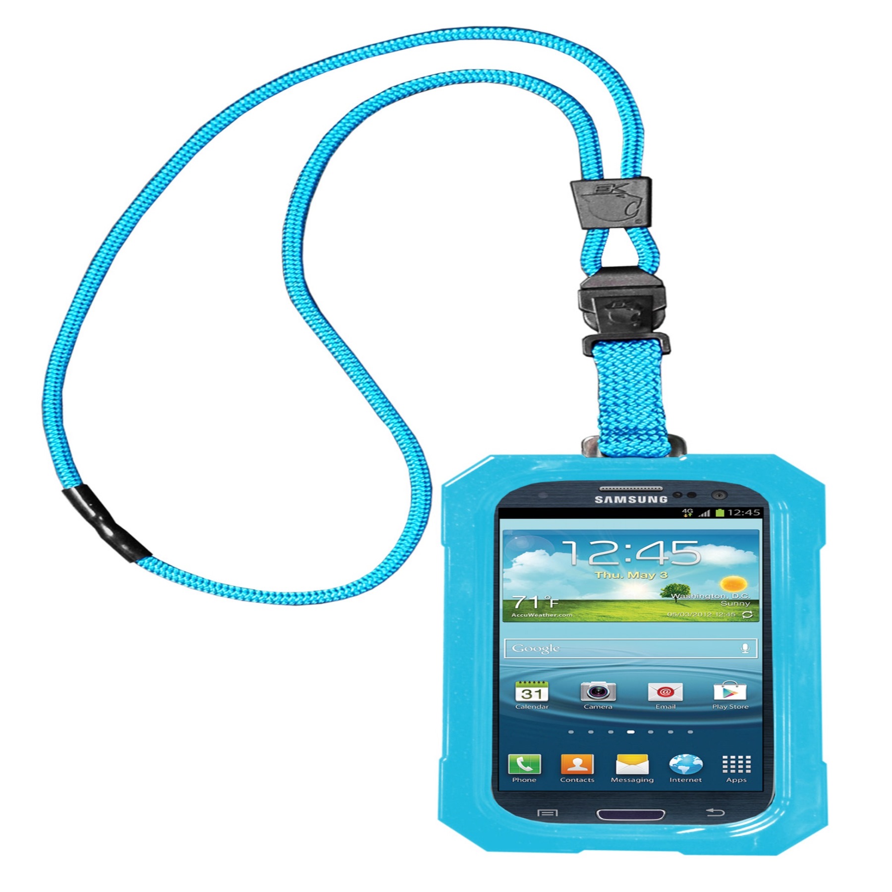 EKUSA Samsung Galaxy S III Dri Cat "Neck iT" - 100% waterproof Samsung Galaxy SIII case with lanyard at Kmart.com