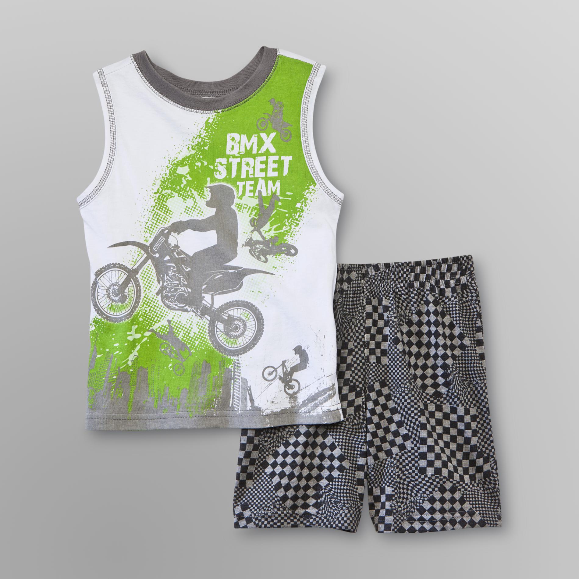 WonderKids Toddler Boy's Tank Top & Shorts - BMX at Kmart.com