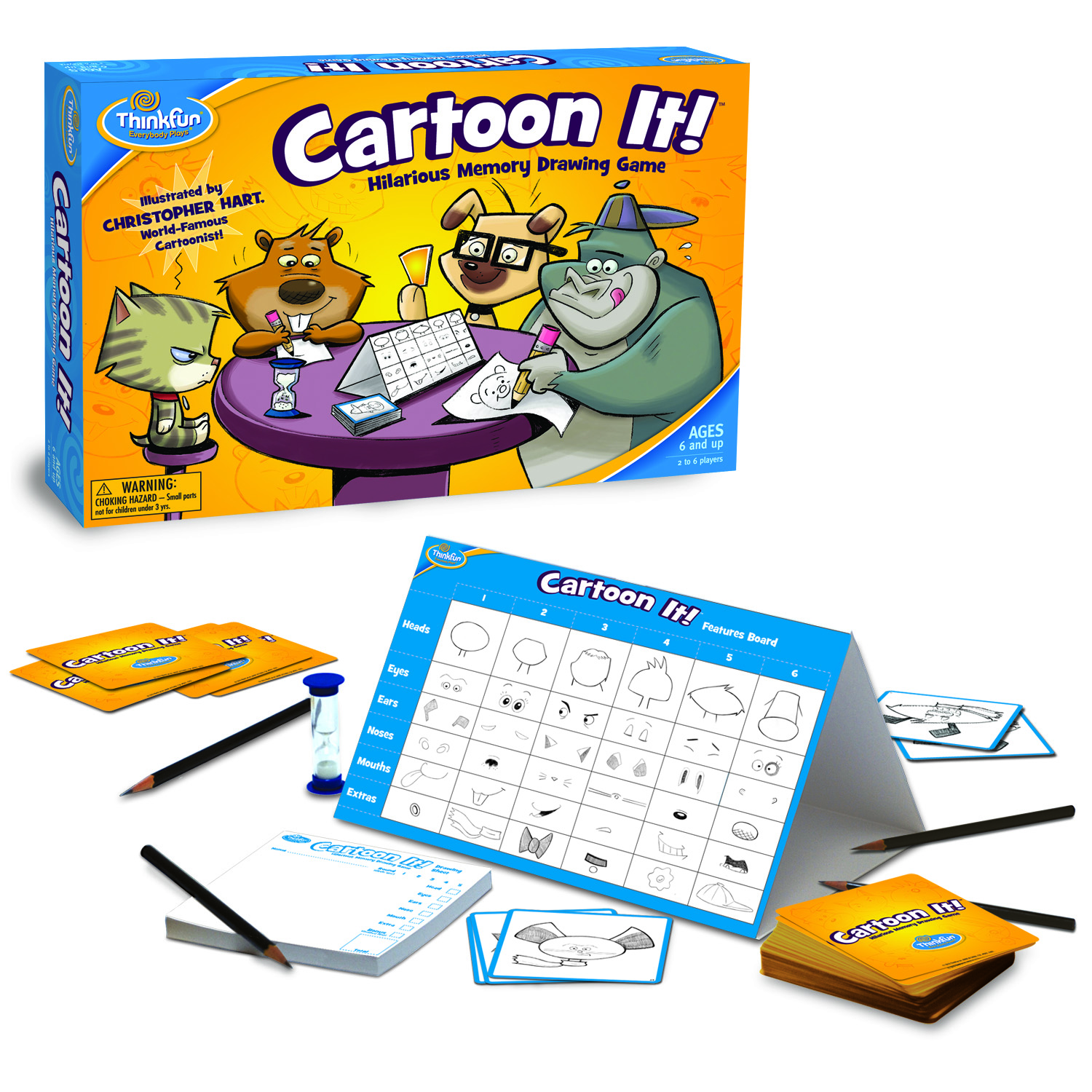 UPC 019275082017 product image for Think Fun Cartoon It! Game | upcitemdb.com
