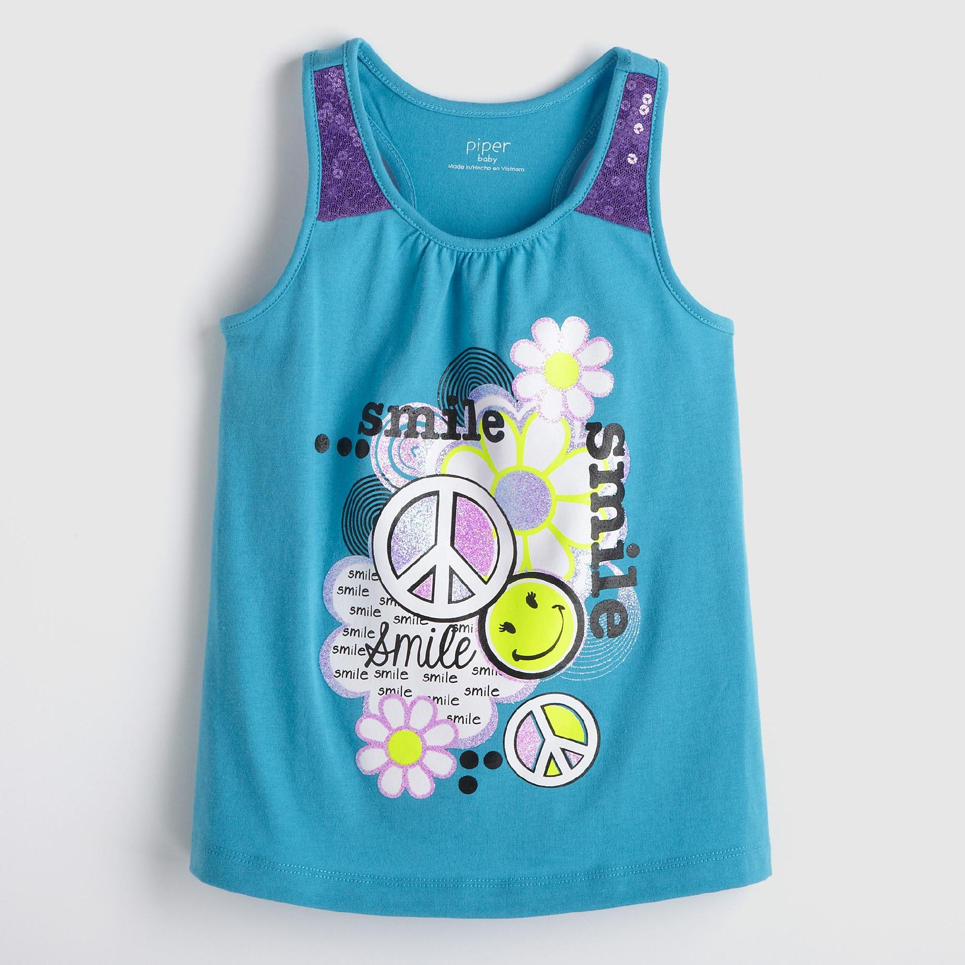 Piper Baby Infant & Toddler Girl's Tank Top - Smile at Kmart.com