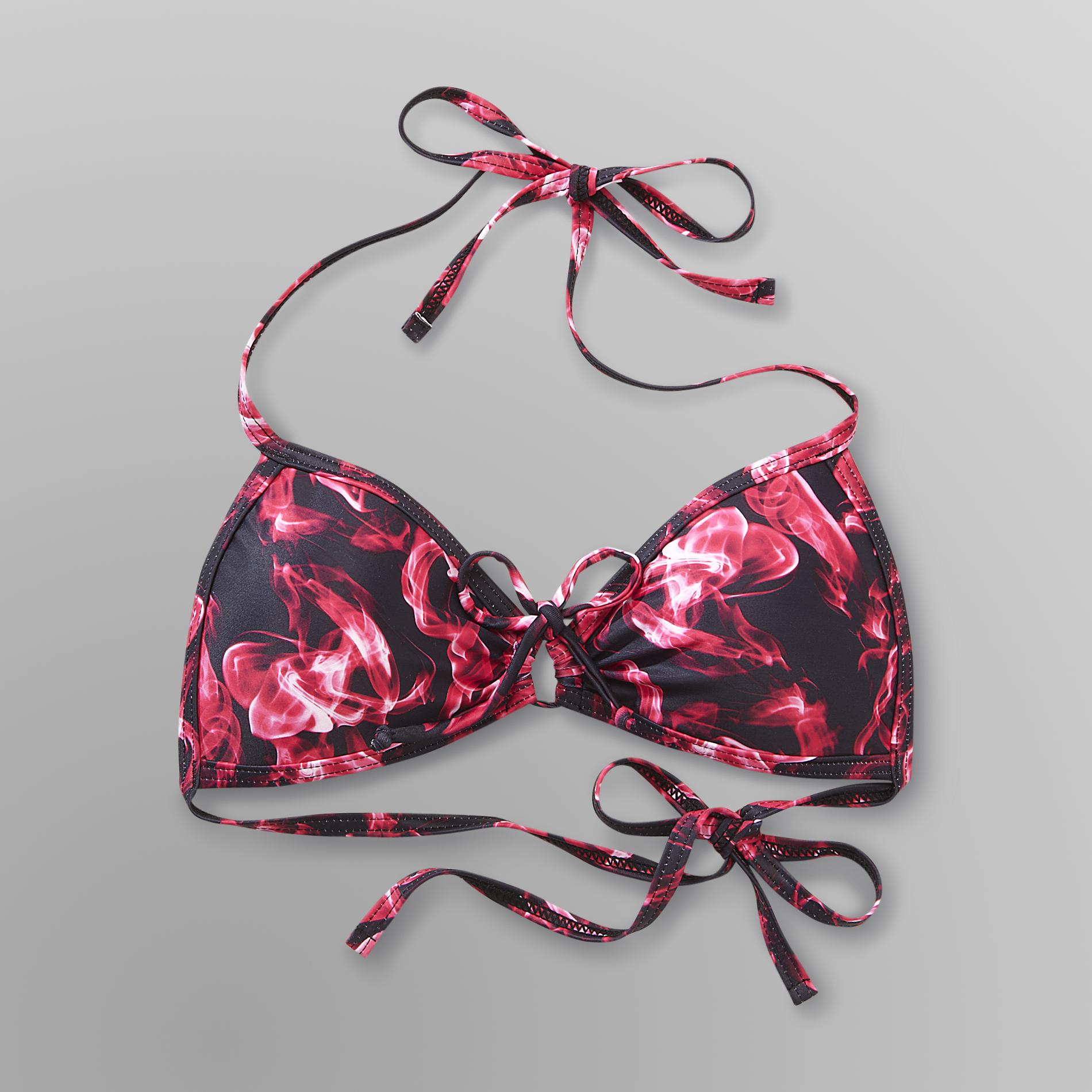 Joe Boxer Junior's Keyhole Bikini Top - Smoke at Kmart.com