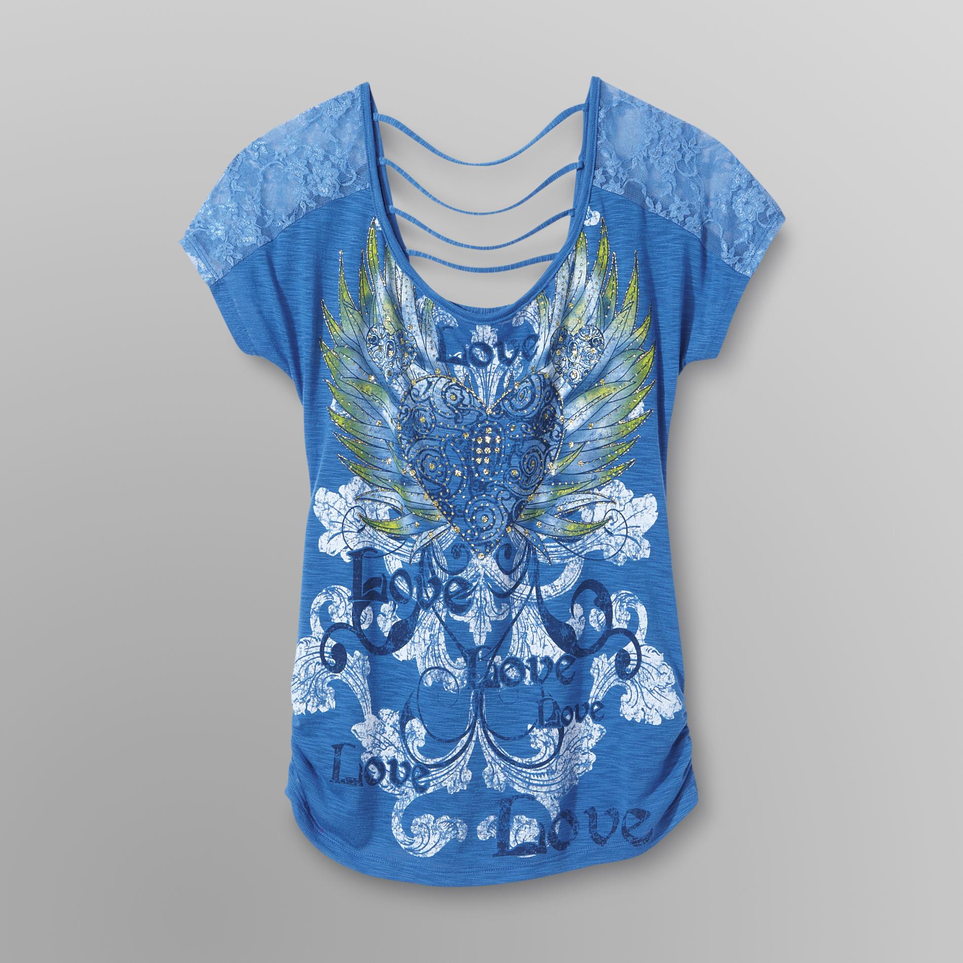 Junior's Graphic Top - Love at Kmart.com