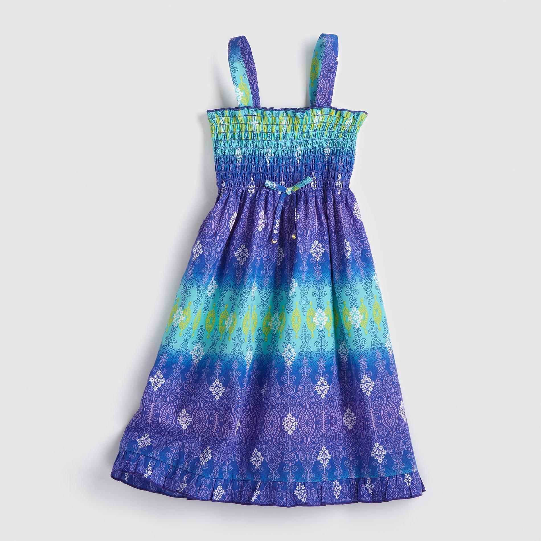 Basic Editions Girl's Smocked Dress