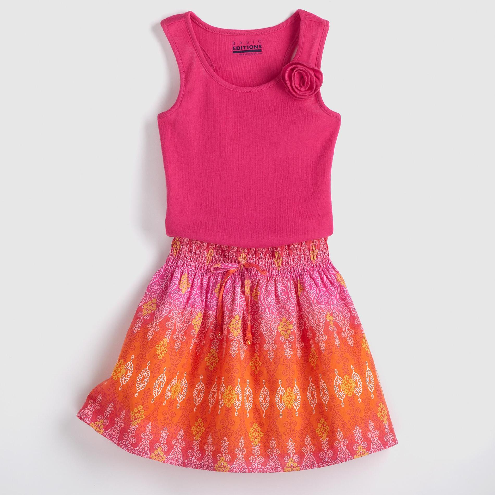 Basic Editions Girl's Tank Dress at Kmart.com