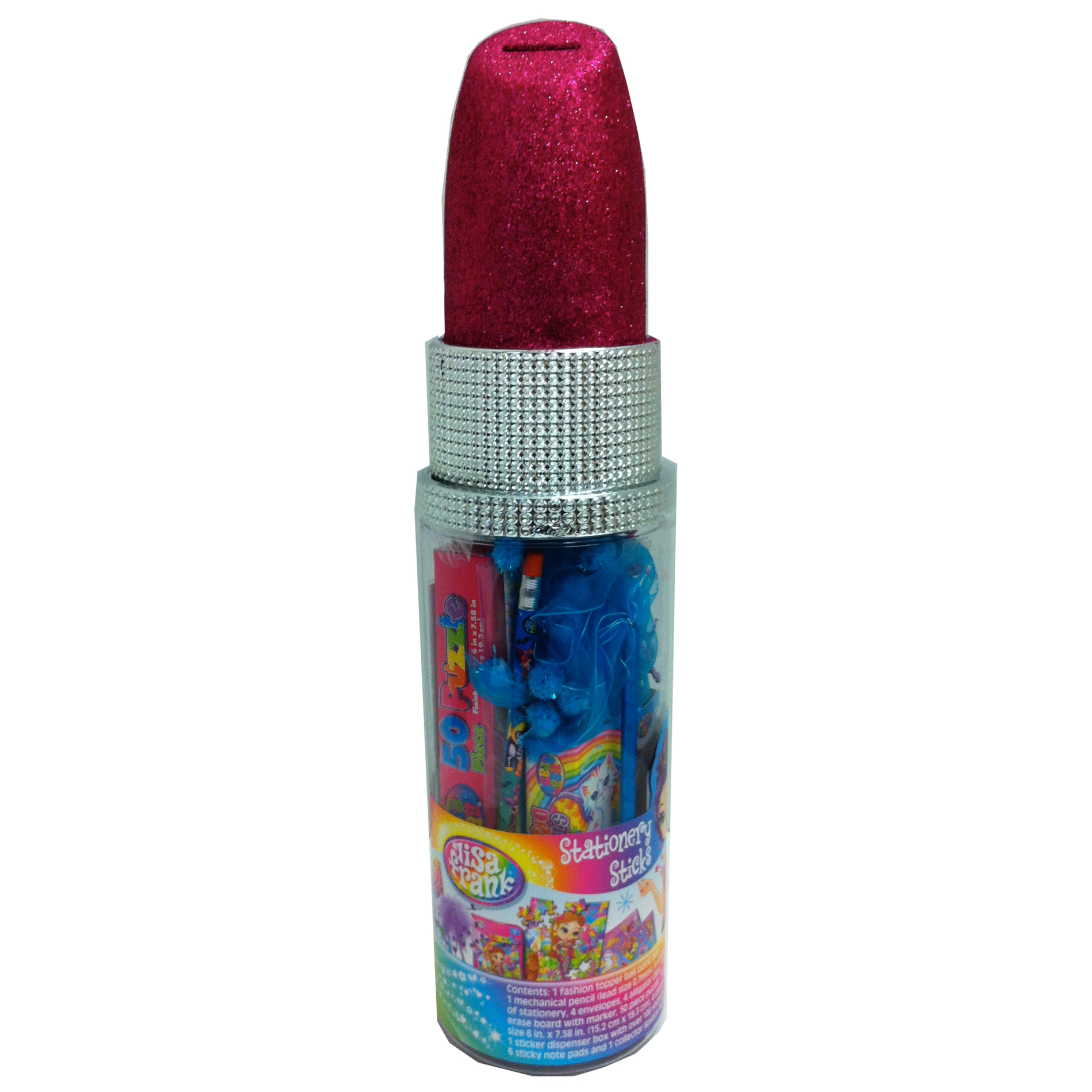MZBIMAGE Lisa Frank Crazy Pink Lipstick Bank at Kmart.com