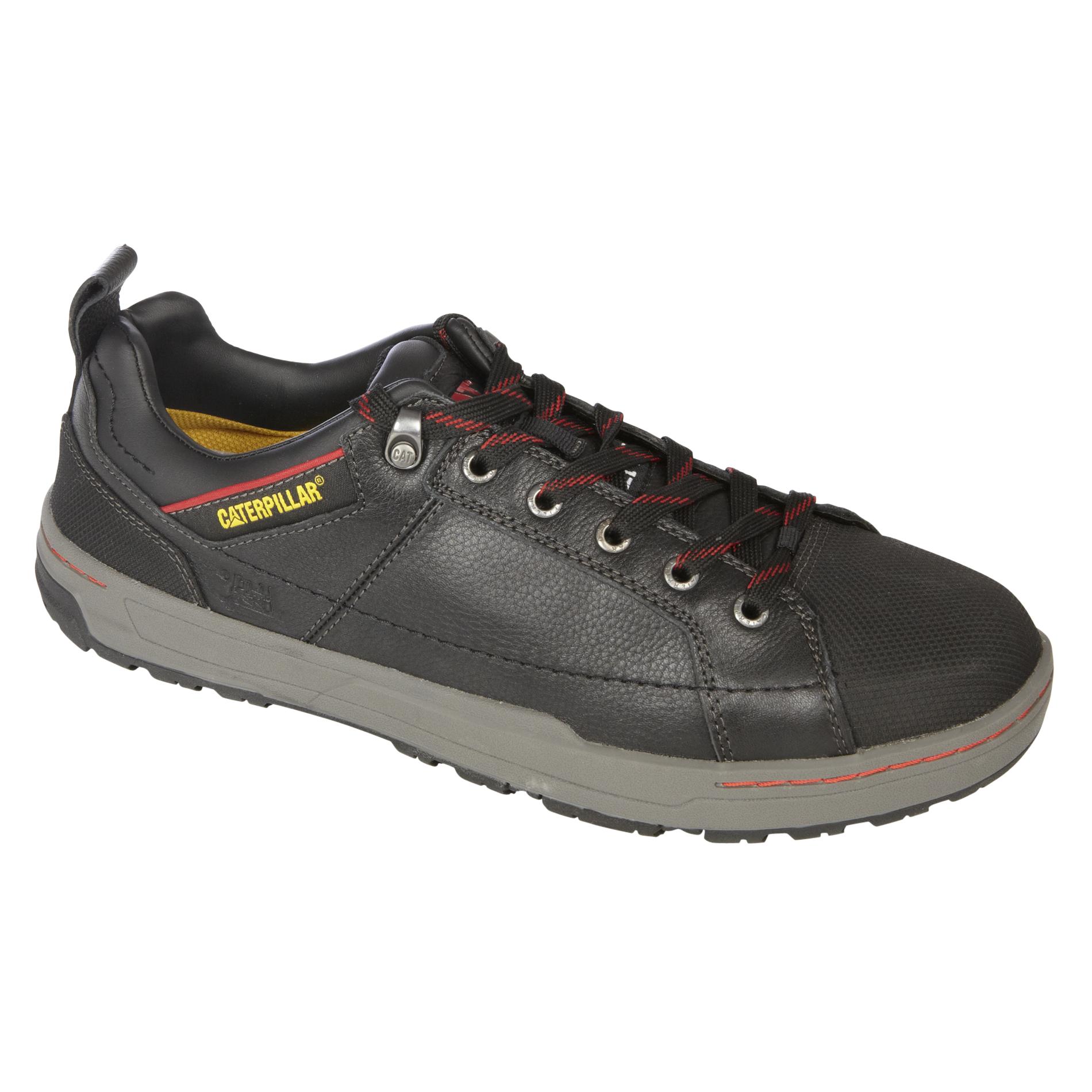 Cat Footwear Men's Steel Toe Brode Oxford Medium and Wide Width - Black at Sears.com