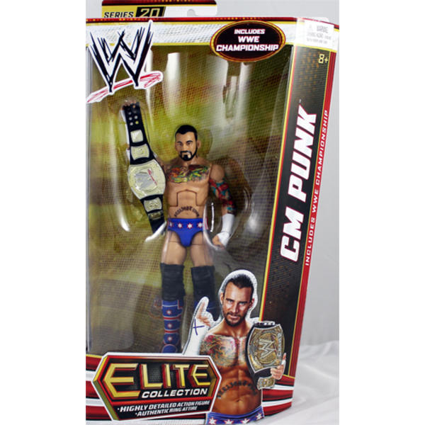 WWE CM Punk WWE Elite 20 Toy Wrestling Action Figure Toys & Games