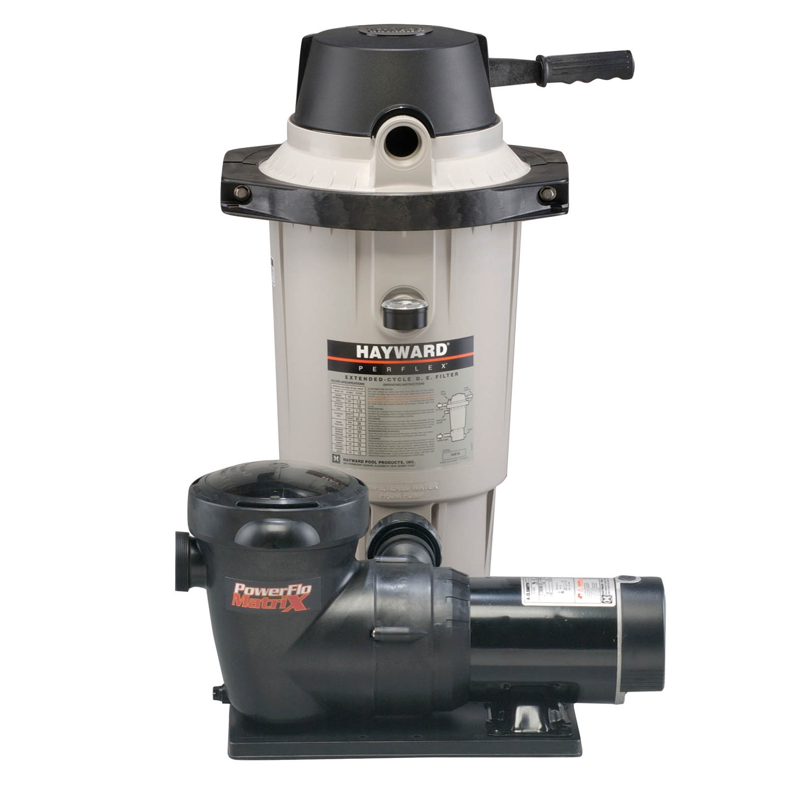 Hayward DE Filter System with 1 1/2 hp pump (EC50)