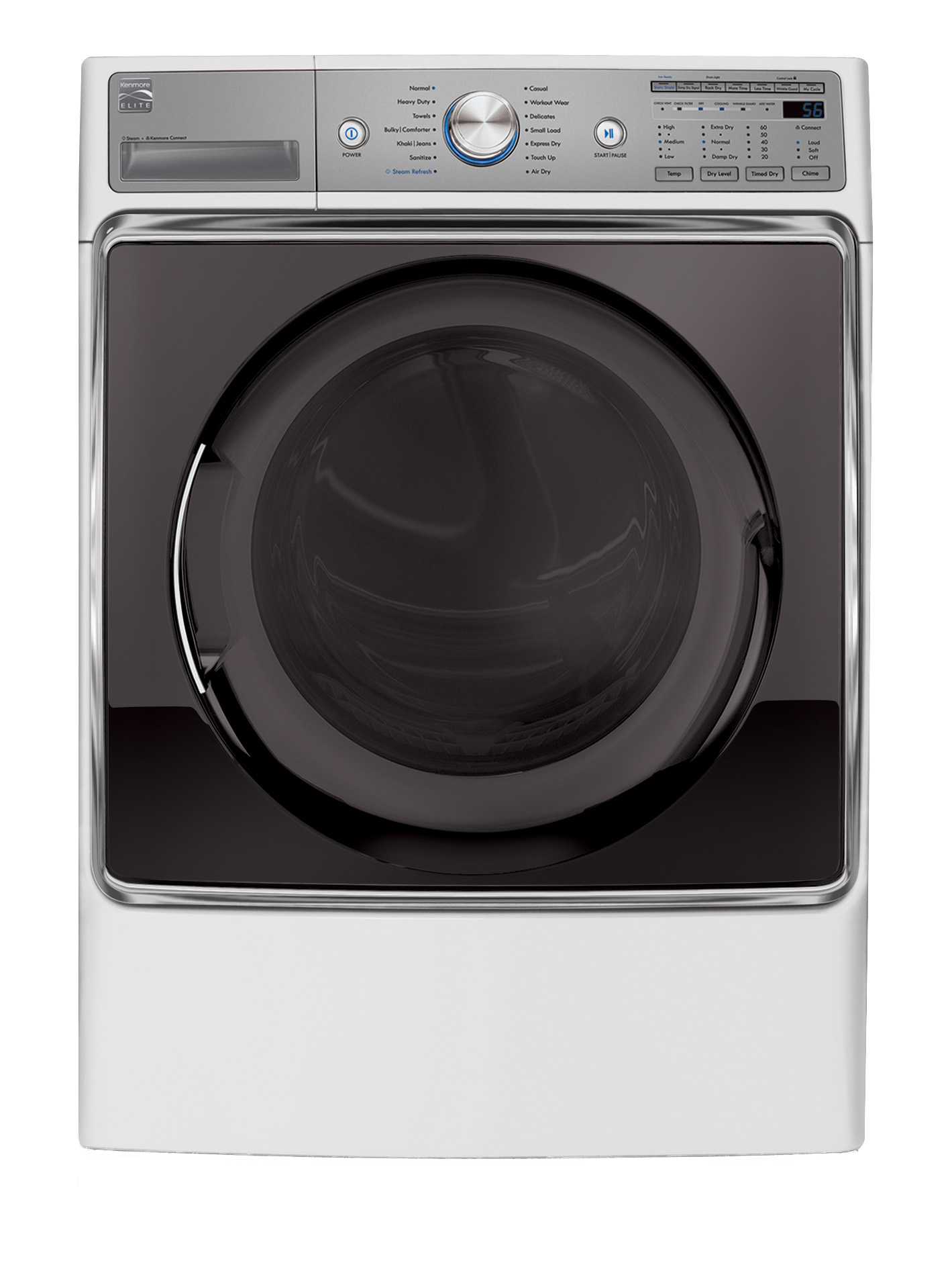Kenmore Elite 91072 9.0 cu. ft. Gas Dryer White Sears Outlet