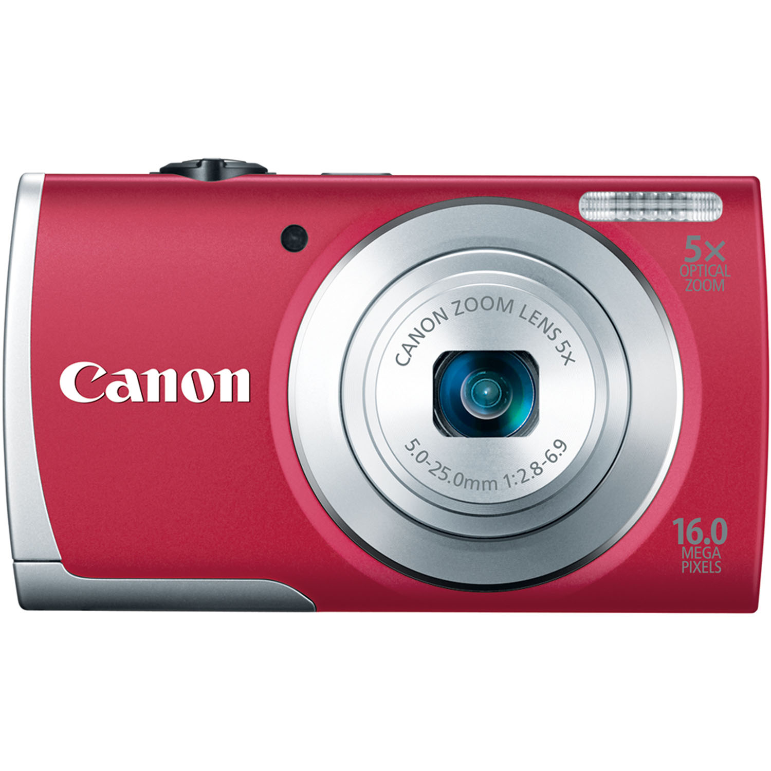 Canon 16.0-Megapixel PowerShot A2600 Digital Camera - Red at Kmart.com