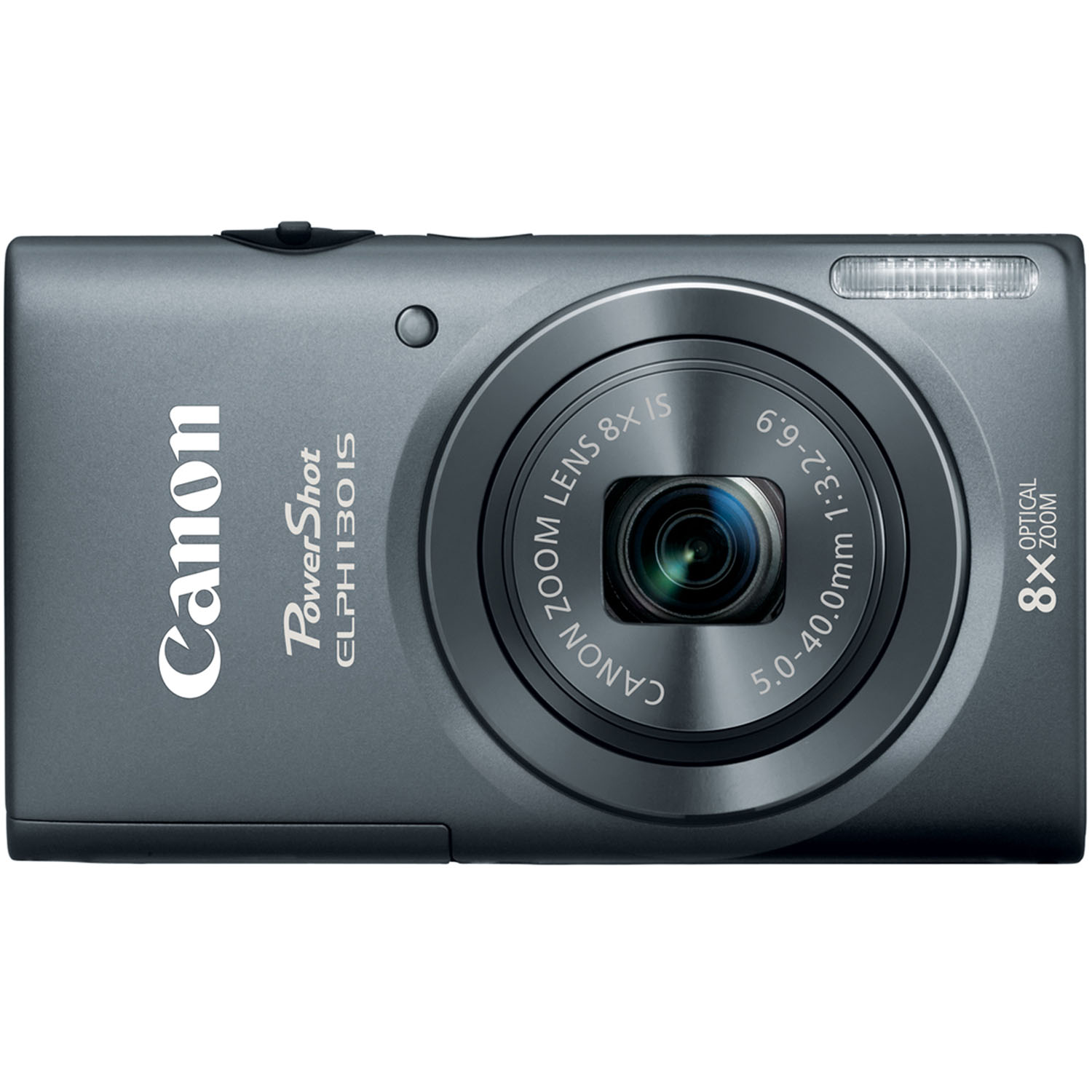 Canon 16.0-Megapixel PowerShot ELPH 130 IS Digital Camera - Gray