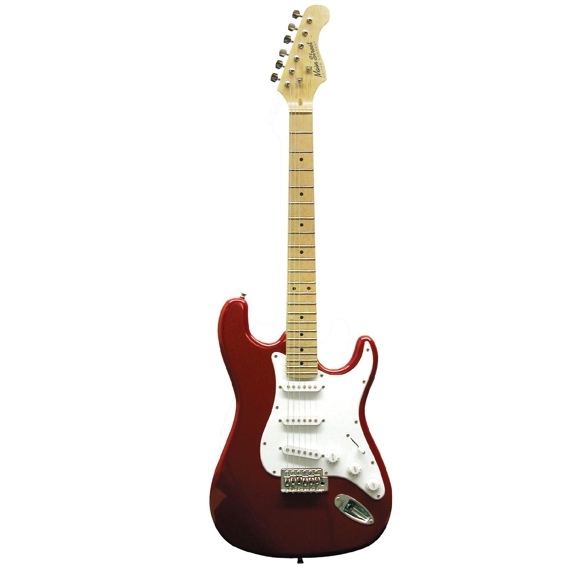 Main Street Double Cutaway Electric Guitar with Red Laminated body