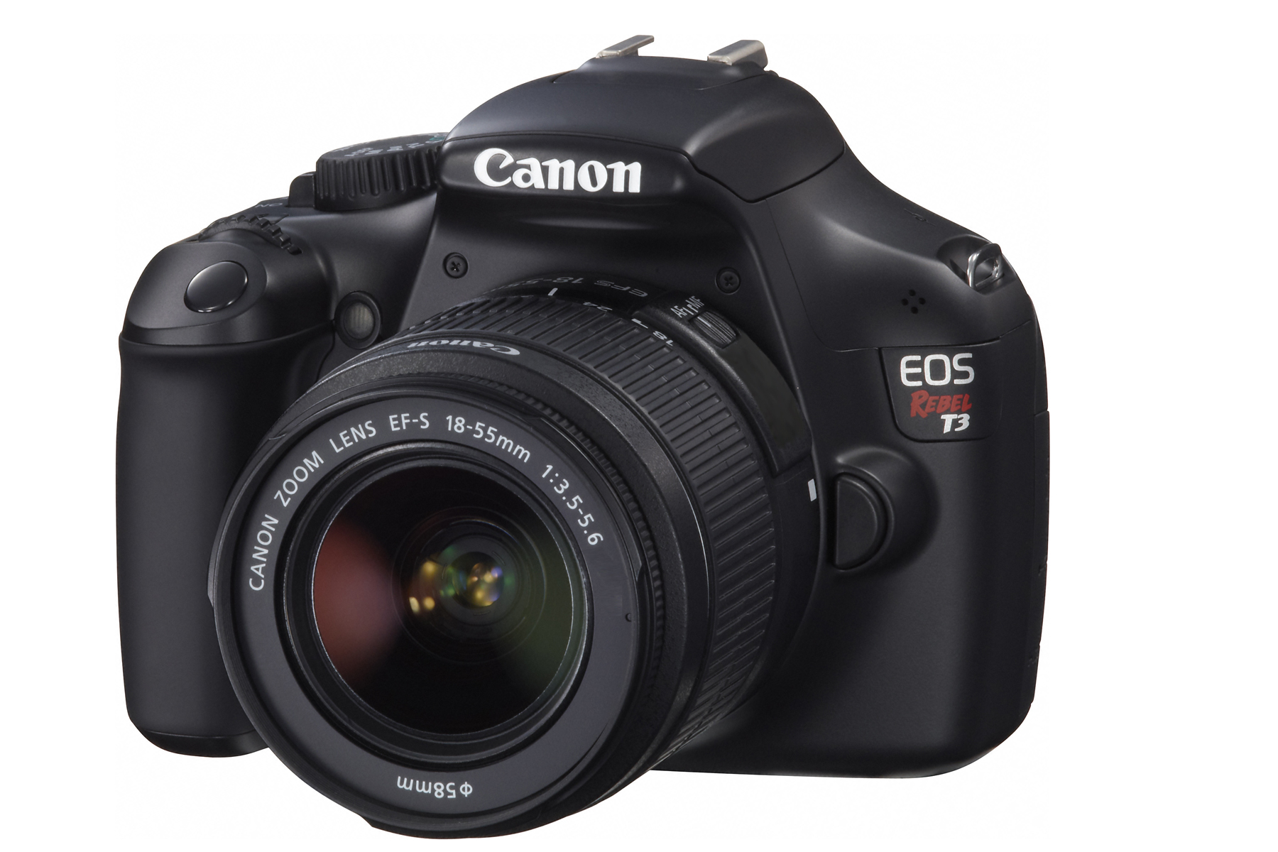 Canon 12.2 Megapixel EOS Rebel T3 Digital SLR Camera with 18 55mm Lens - CANON INC/TOKYO VIDEO DIVISION