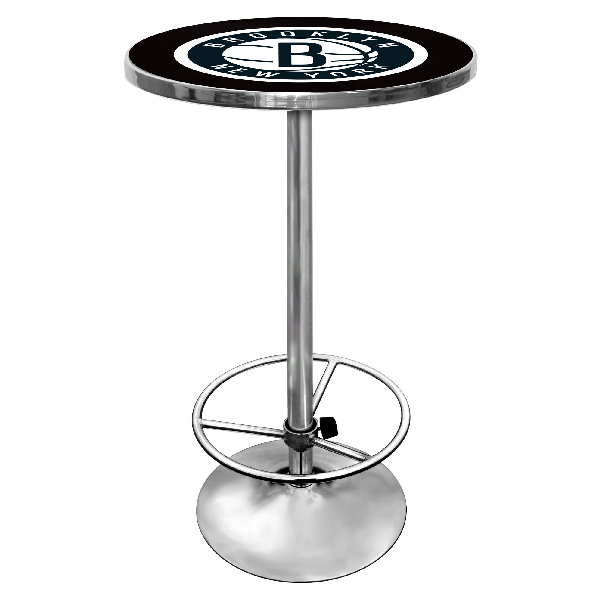 Brooklyn Nets NBA Chrome Pub Table at Kmart.com