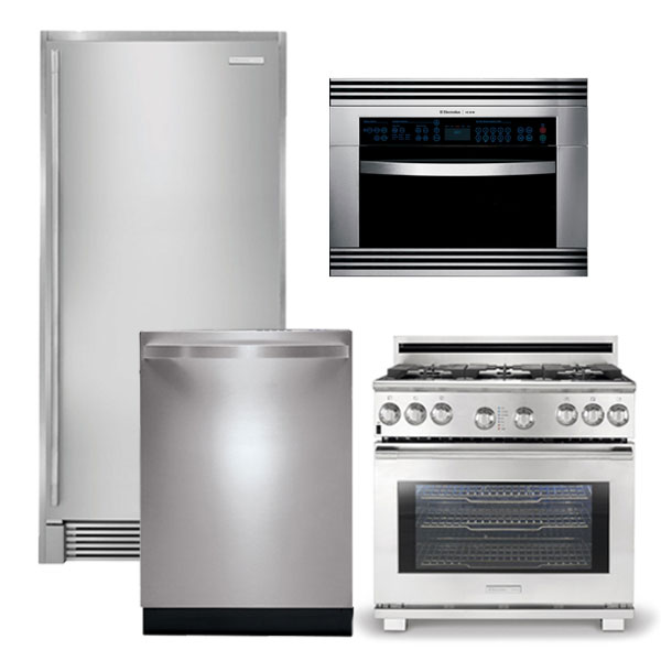 Electrolux Electrolux 4 Piece Kitchen Suite - Stainless ...
