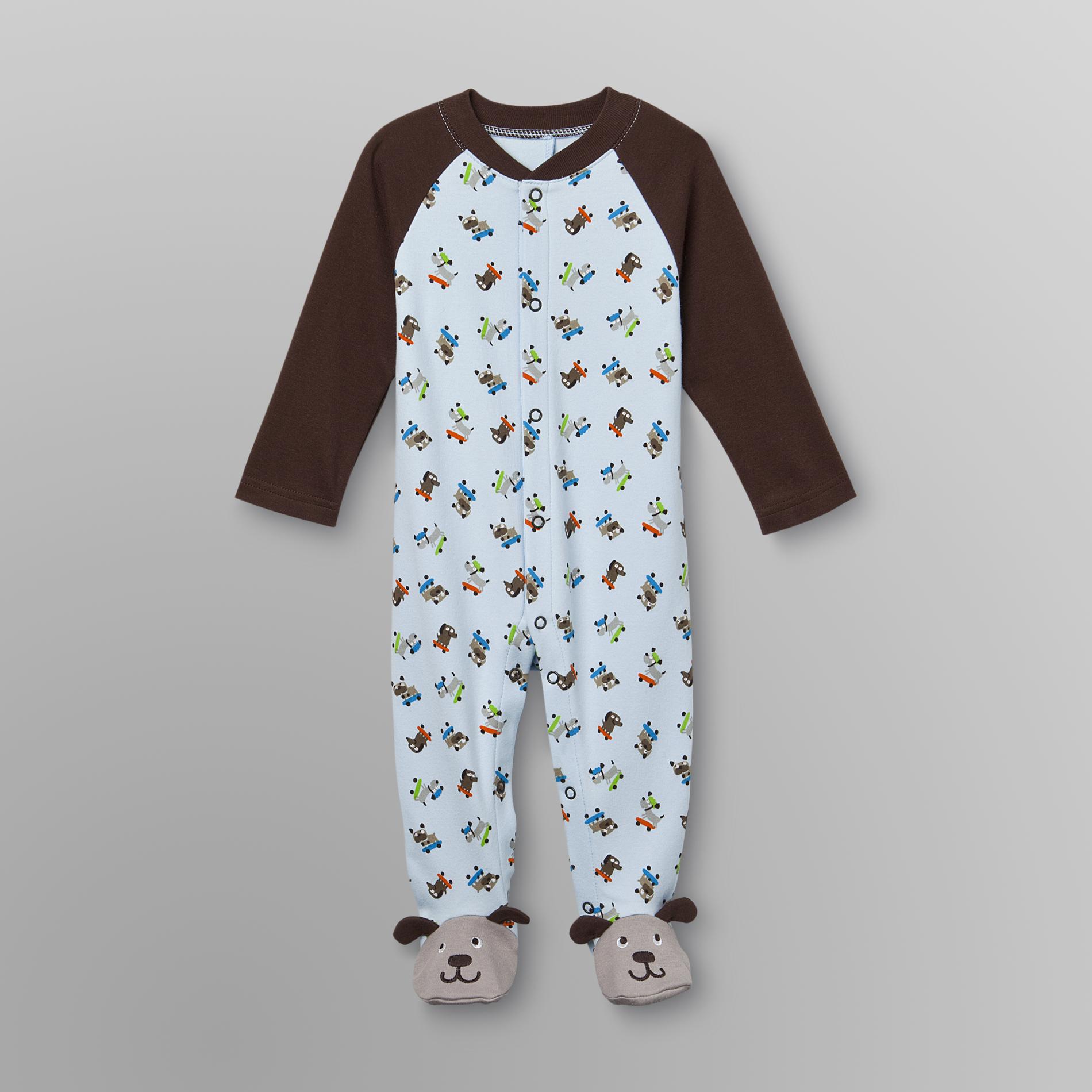 Little Wonders Infant Boy's Footed Sleeper Pajamas - Dogs at Sears.com